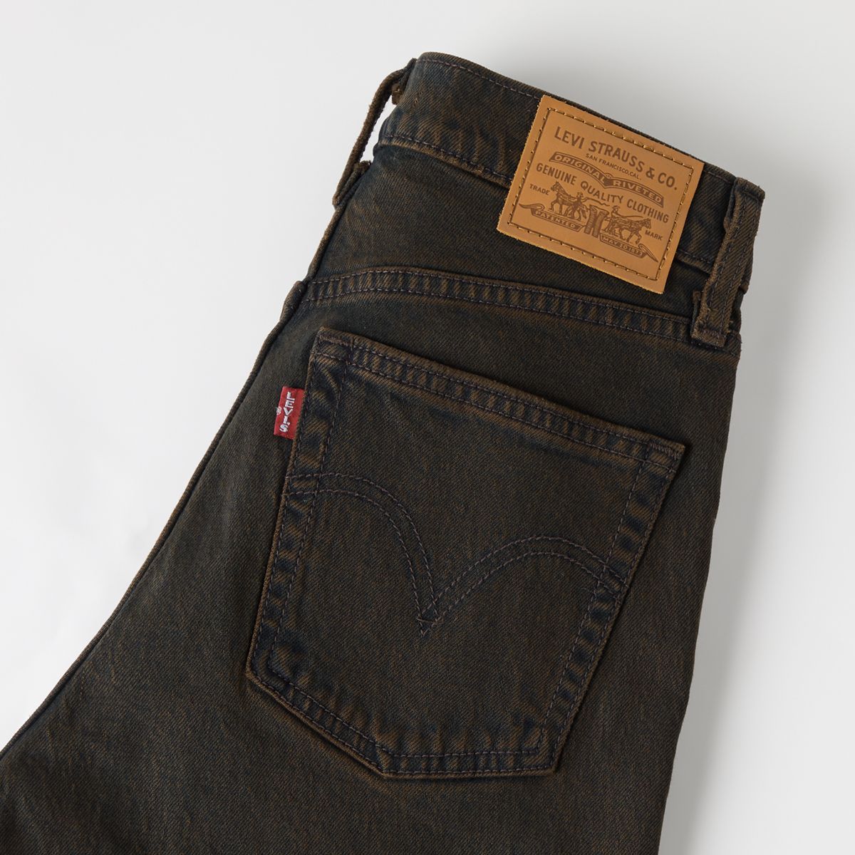 Ribcage Slim Women's Jeans — Over A Cup Srty - Brown