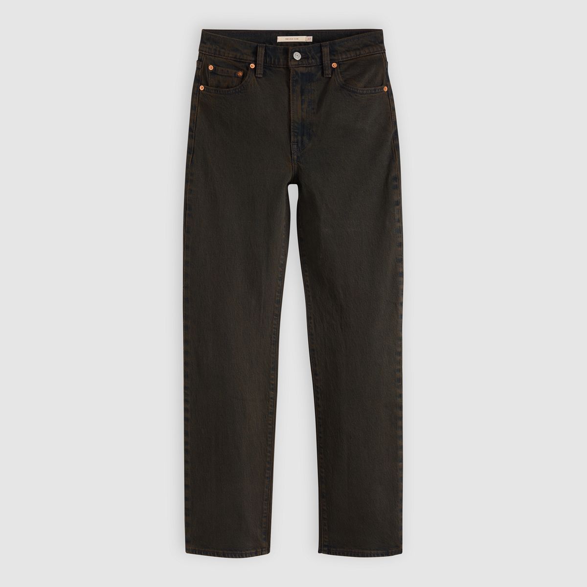 Ribcage Slim Women's Jeans — Over A Cup Srty - Brown