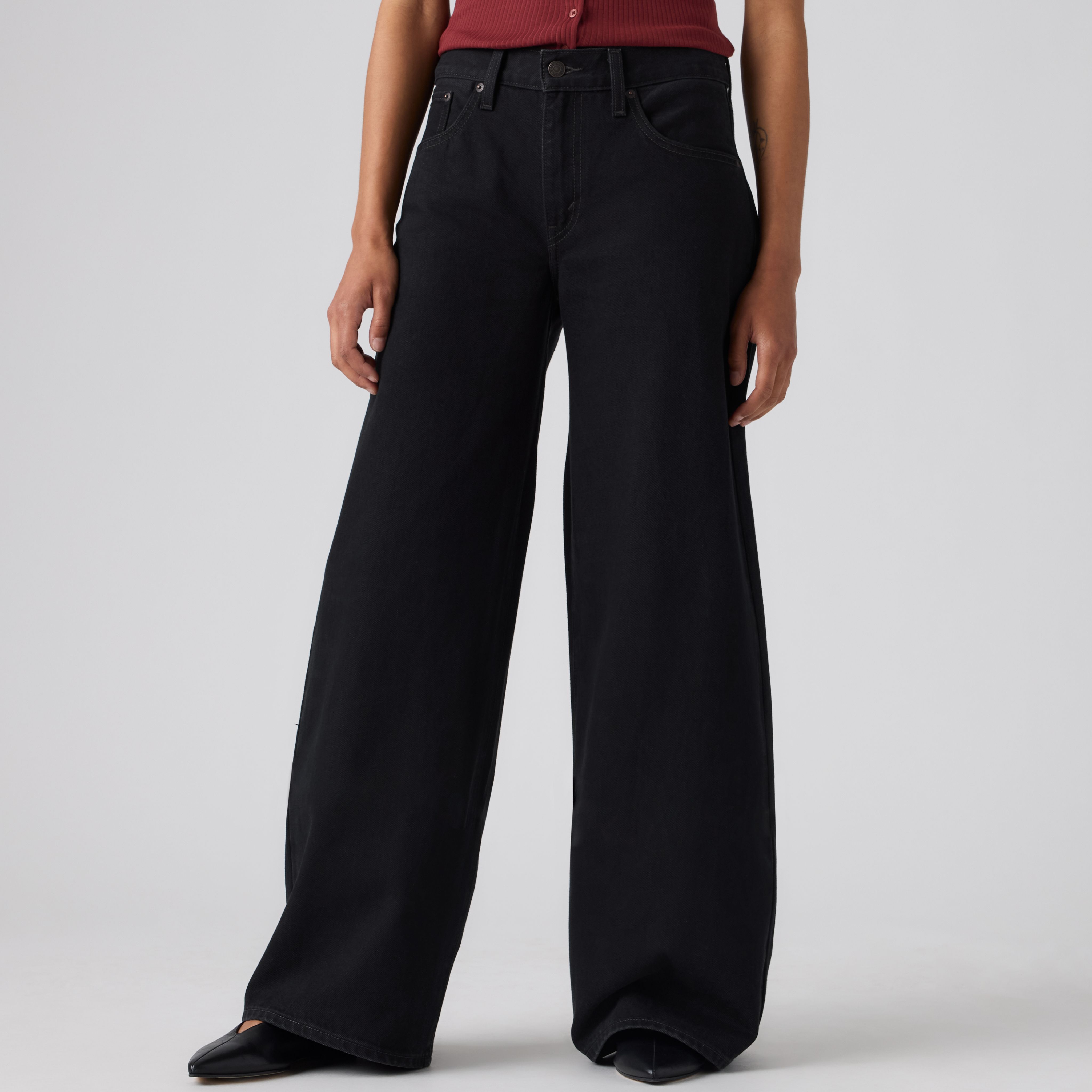 Middy Wide-Leg Women's Jeans 2