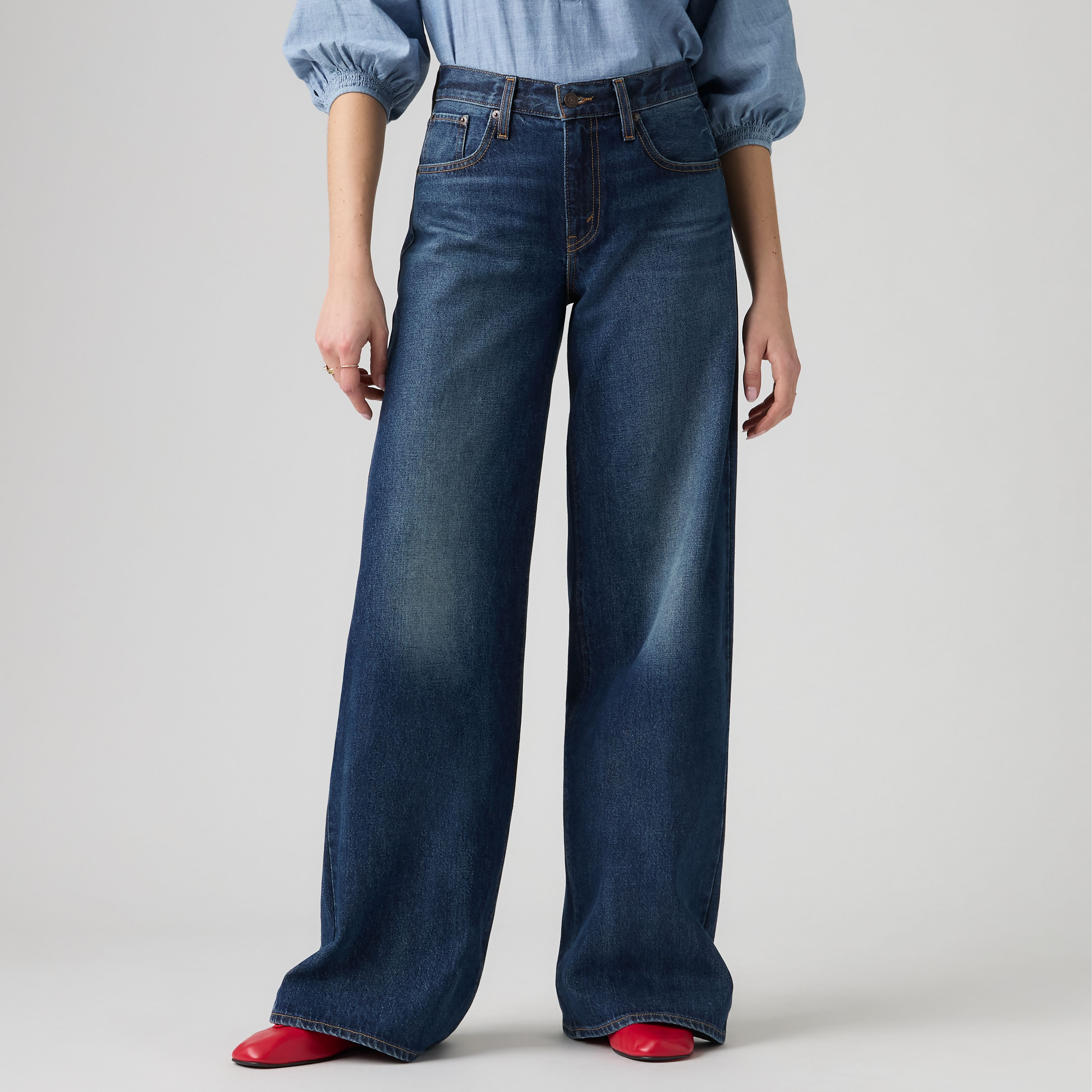 Middy Wide-Leg Women's Jeans 2