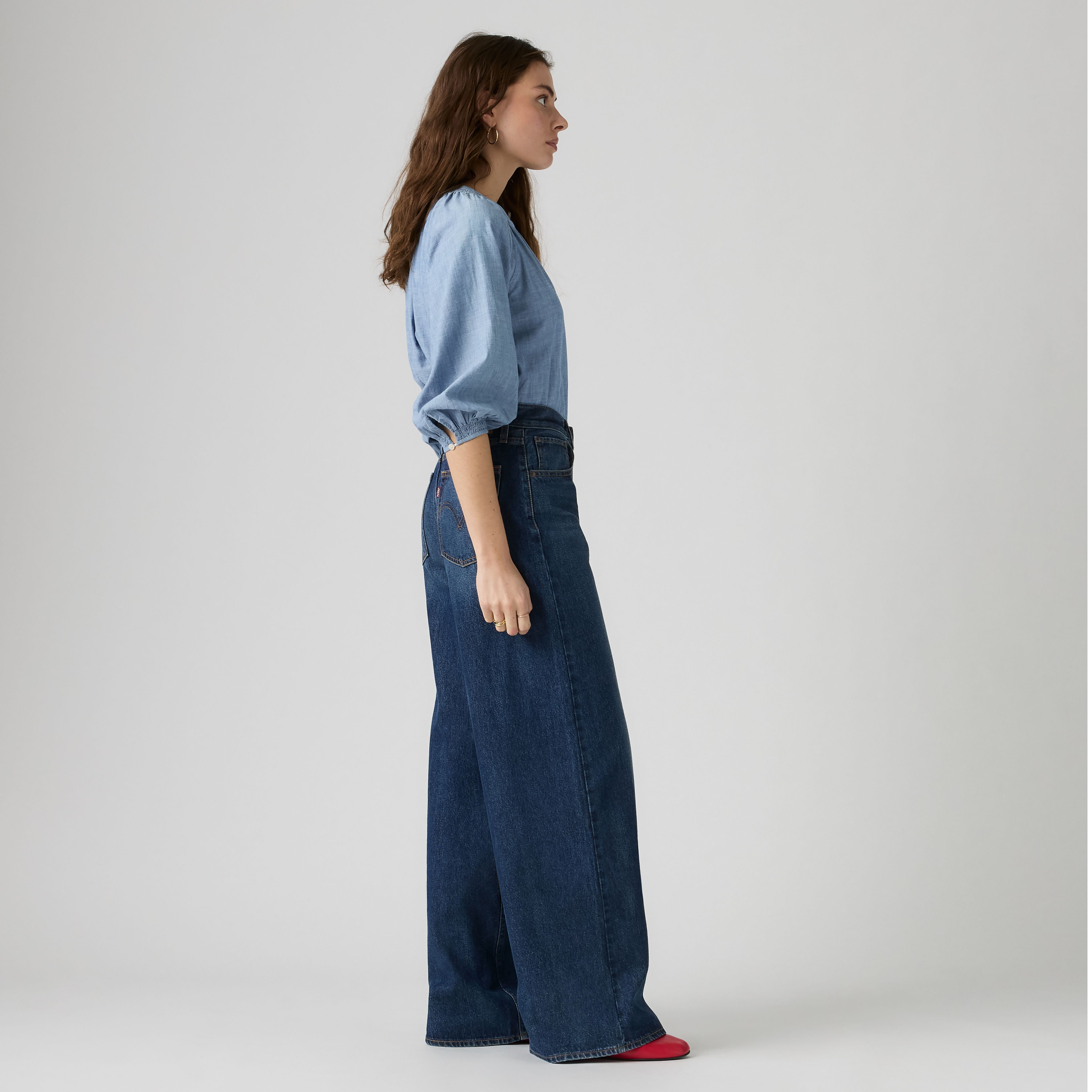 Middy Wide-Leg Women's Jeans 4