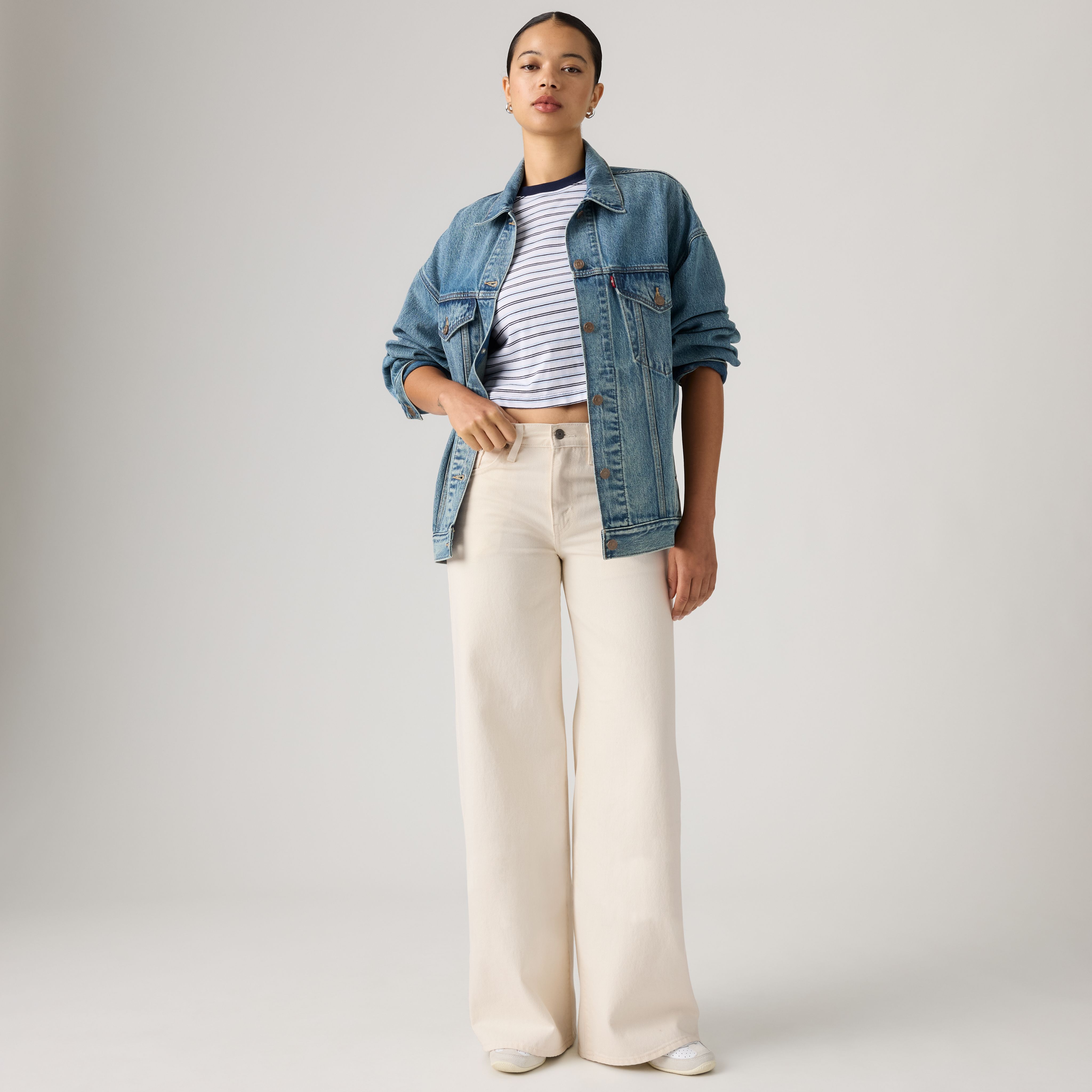 Middy Wide-Leg Women's Jeans 1
