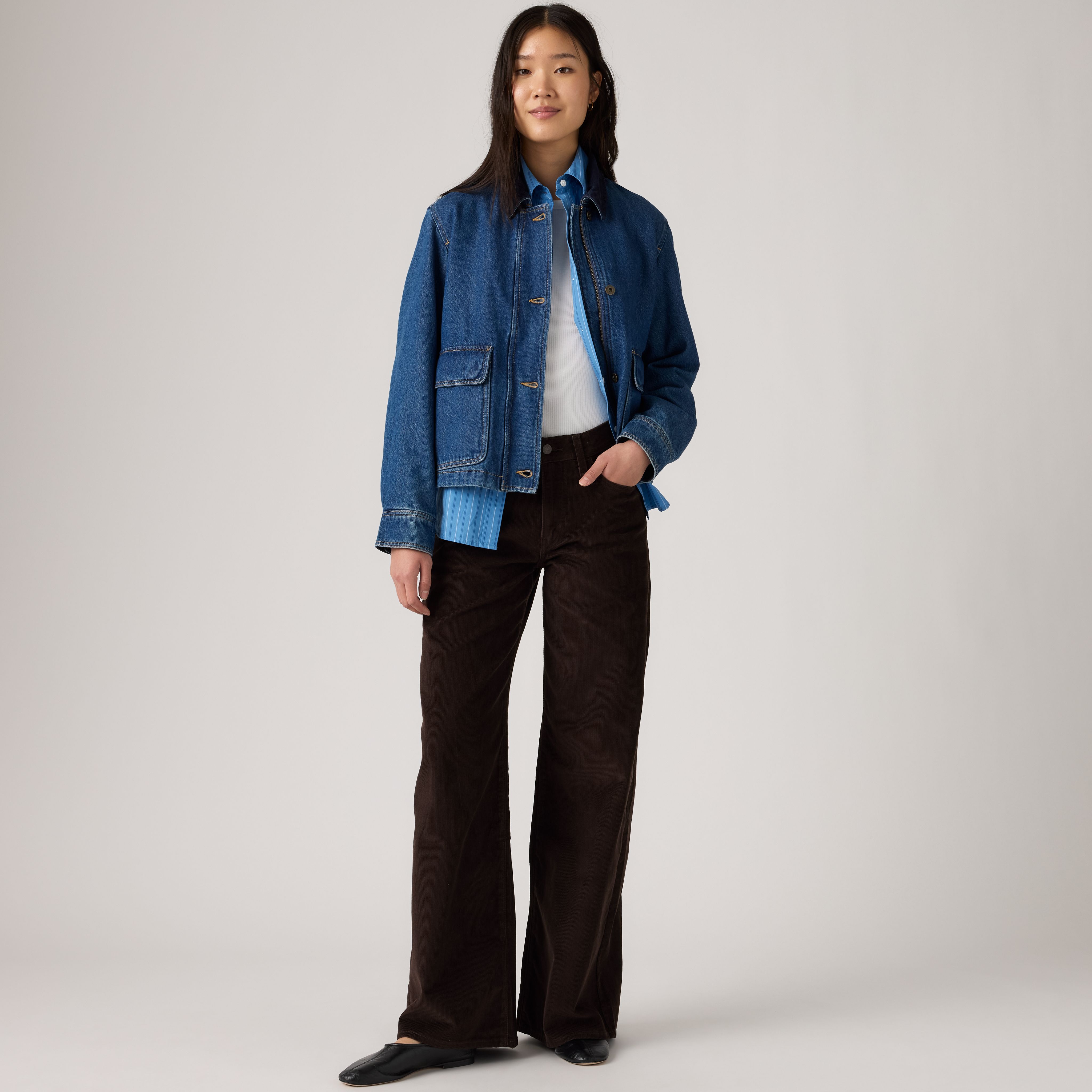 Middy Wide-Leg Women's Jeans 1