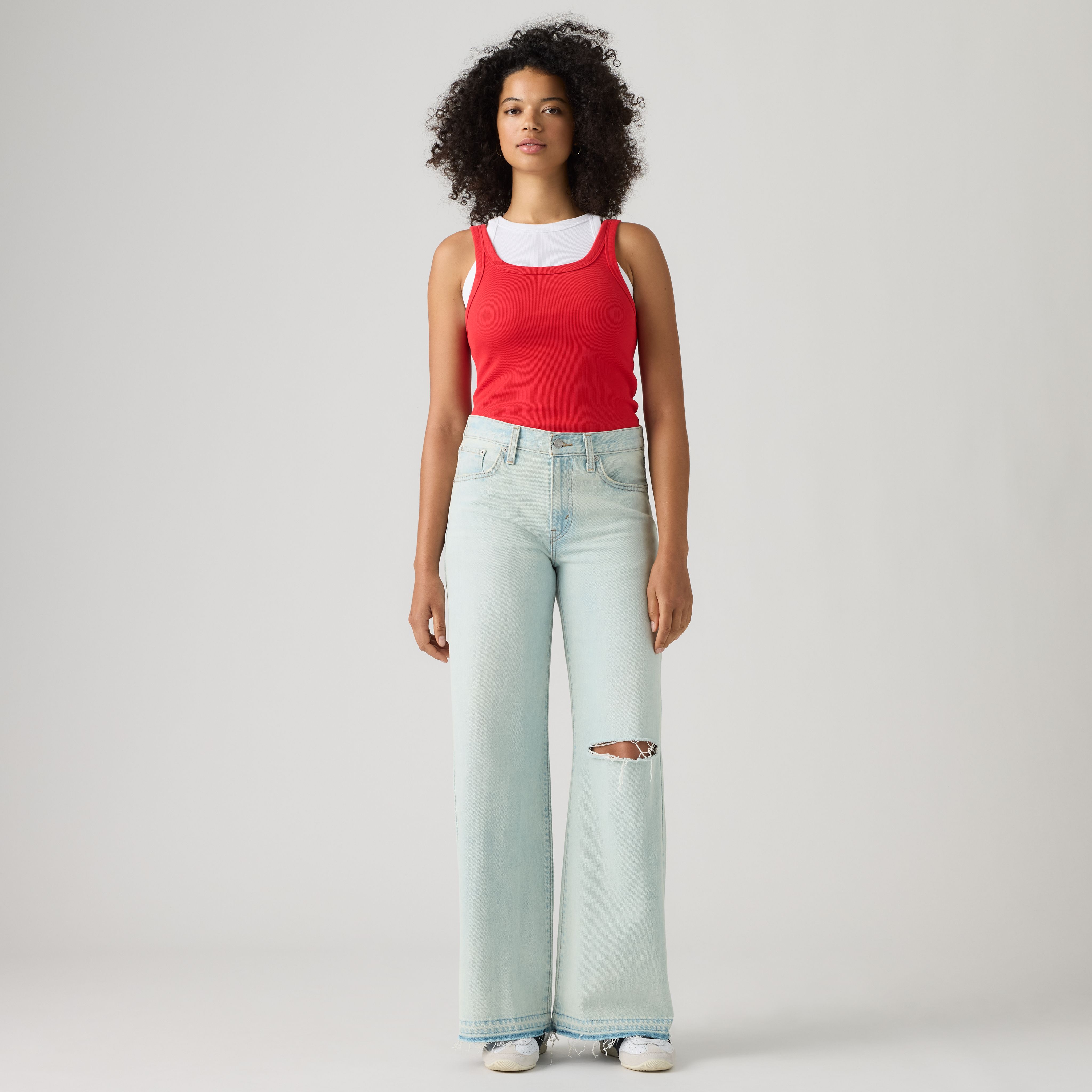 Middy Wide-Leg Women's Jeans 1