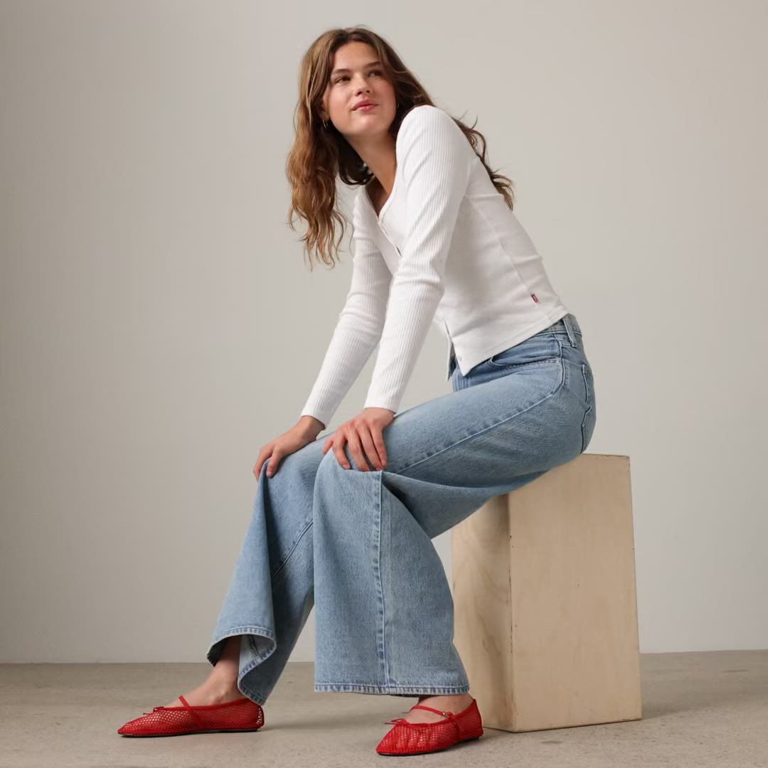 Middy Wide-Leg Women's Jeans 1