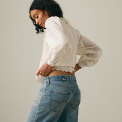 Loose Taper Women's Jeans — Hi And Welcome - Medium Wash 2