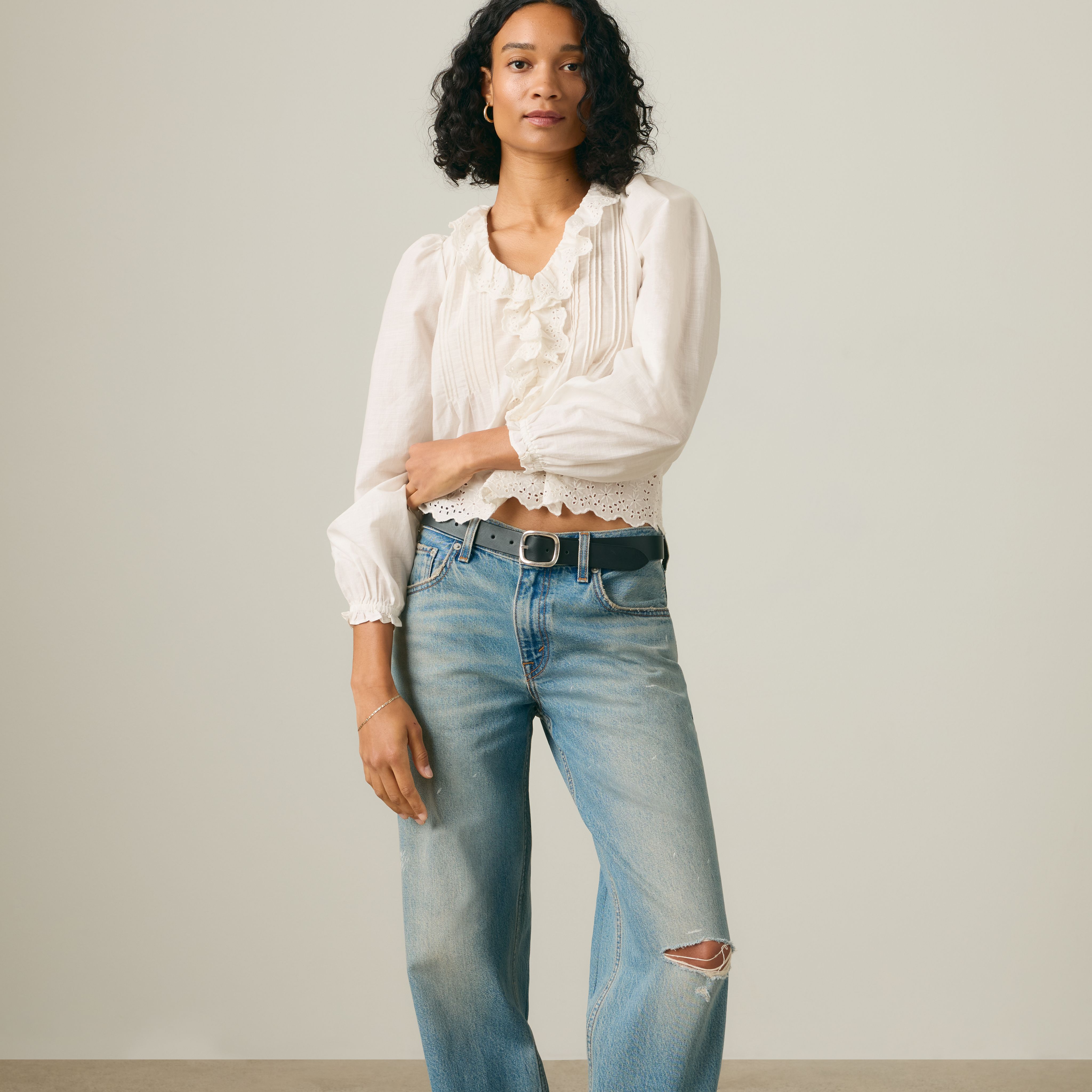 Loose Taper Women's Jeans 3