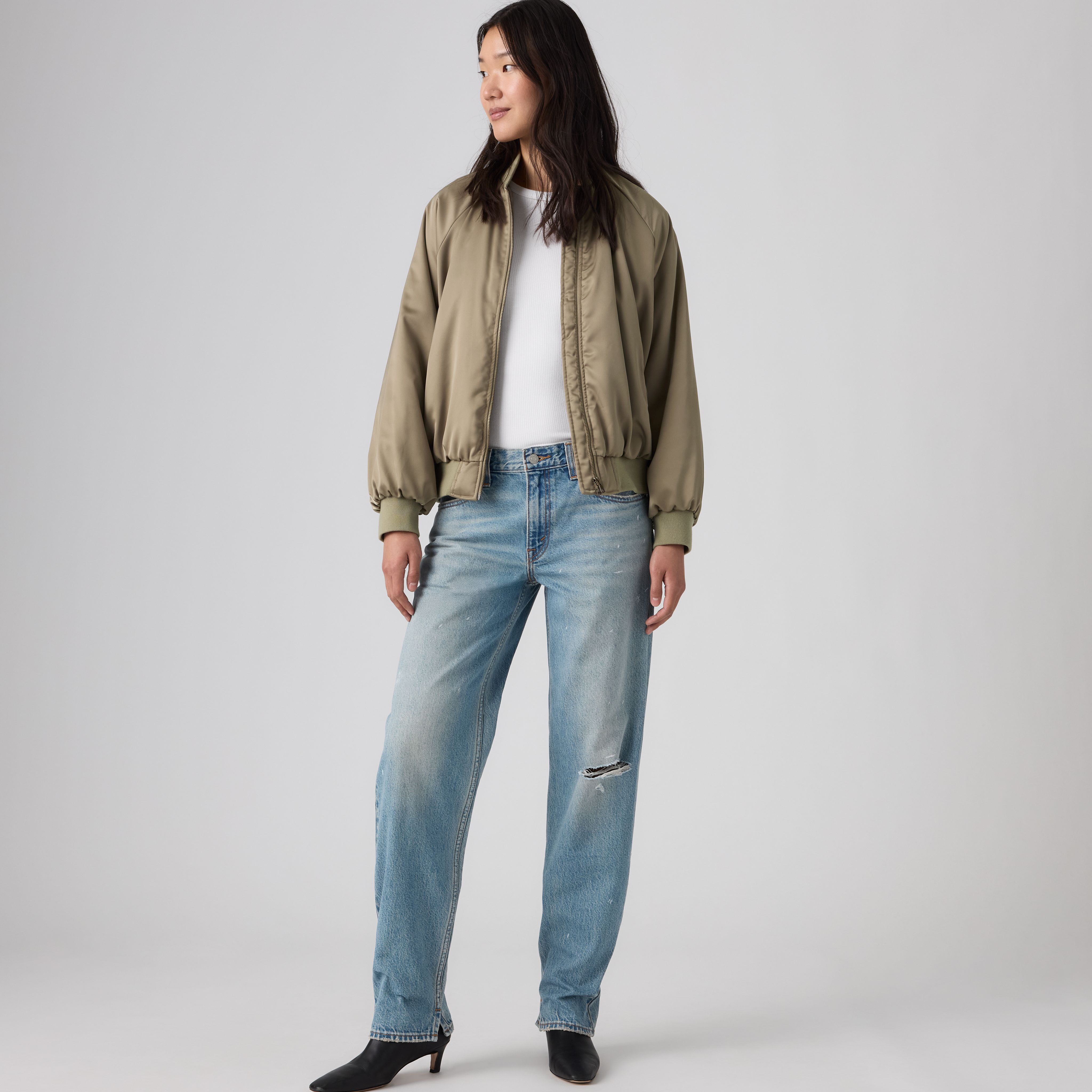 Loose Taper Women's Jeans 1