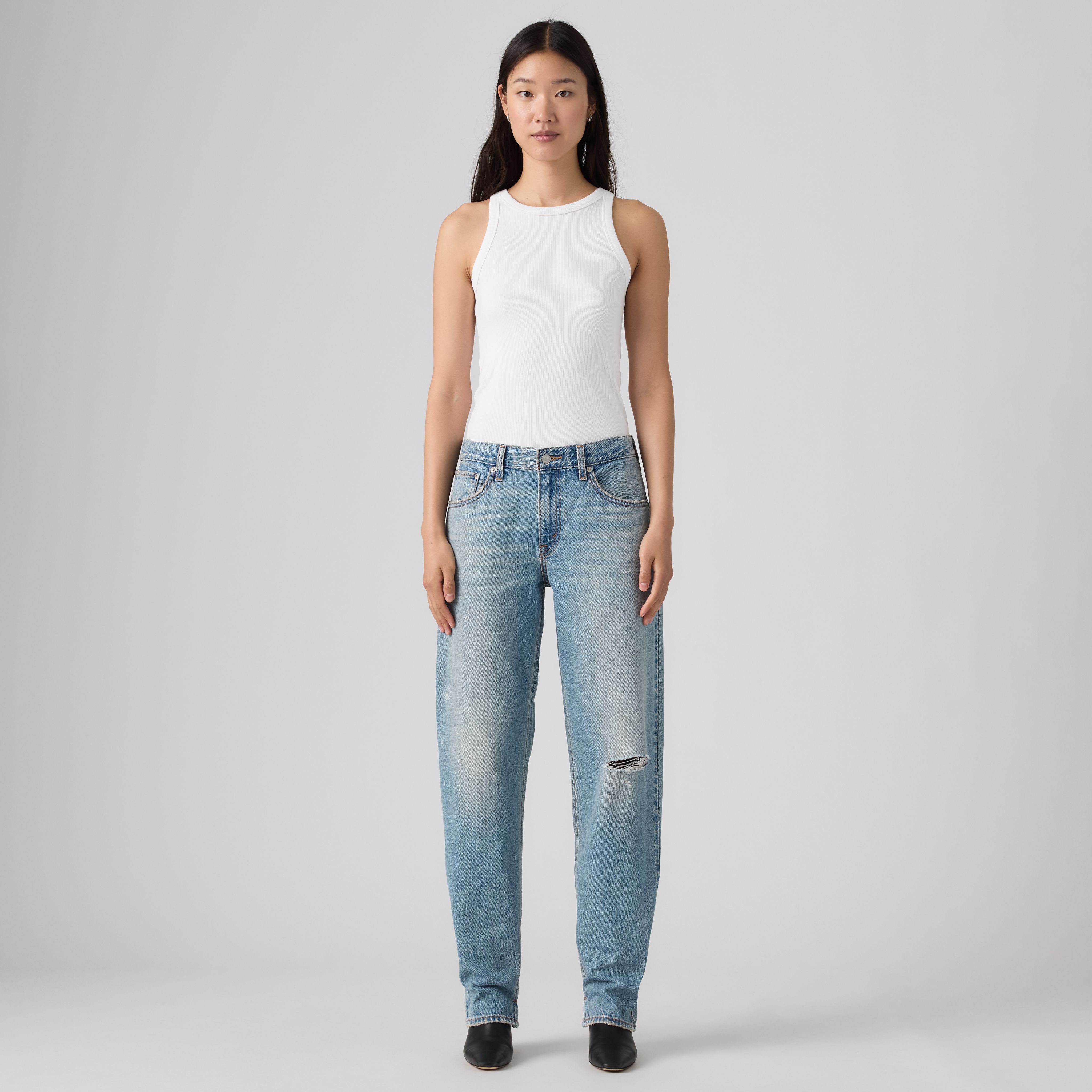 Loose Taper Women's Jeans 5
