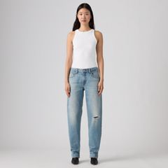 Loose Taper Women's Jeans — Hi And Welcome - Medium Wash 6