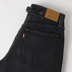 Loose Taper Women's Jeans — Filtered Face - Black 7