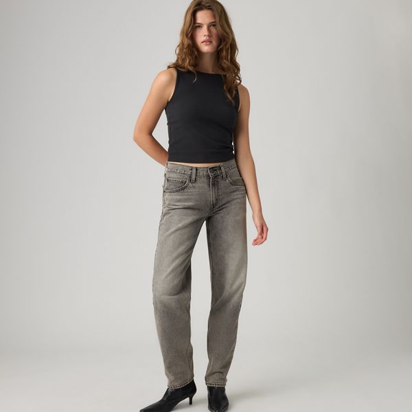 Loose Taper Women's Jeans — Talk Now - Medium Wash