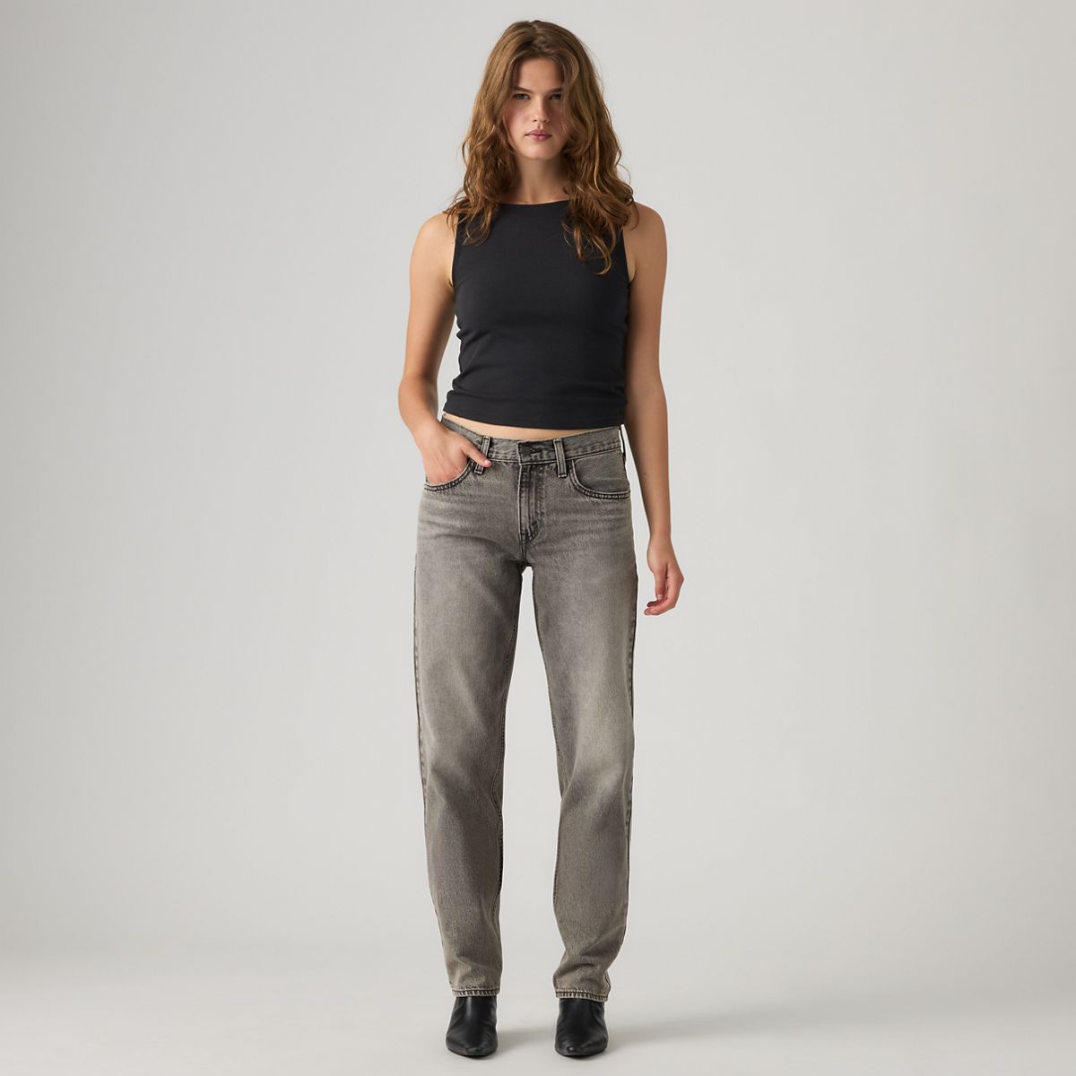 Loose Taper Women's Jeans — Talk Now - Medium Wash