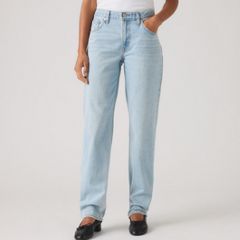 Loose Taper Women's Jeans — Message Sent - Medium Wash 2