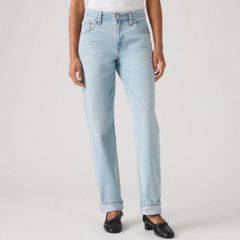 Loose Taper Women's Jeans — Message Sent - Medium Wash 7