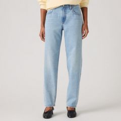 Loose Taper Women's Jeans — Message Sent - Medium Wash 9