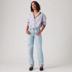 Loose Taper Women's Jeans — Message Sent - Medium Wash 1