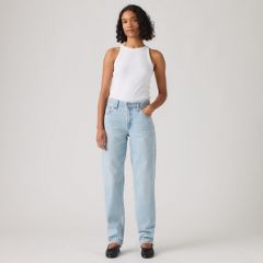 Loose Taper Women's Jeans — Message Sent - Medium Wash 5