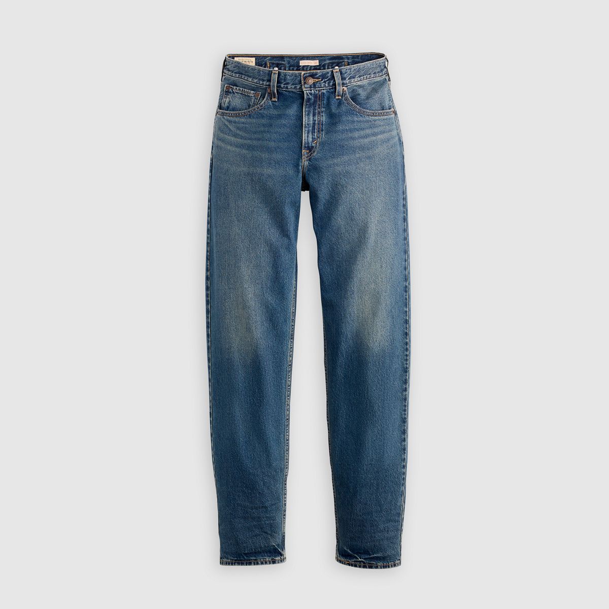 Loose Taper Women's Jeans — Let's Fly - Medium Wash