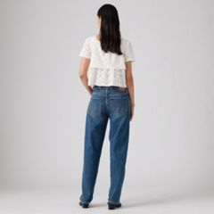 Loose Taper Women's Jeans — Let's Fly - Medium Wash 3
