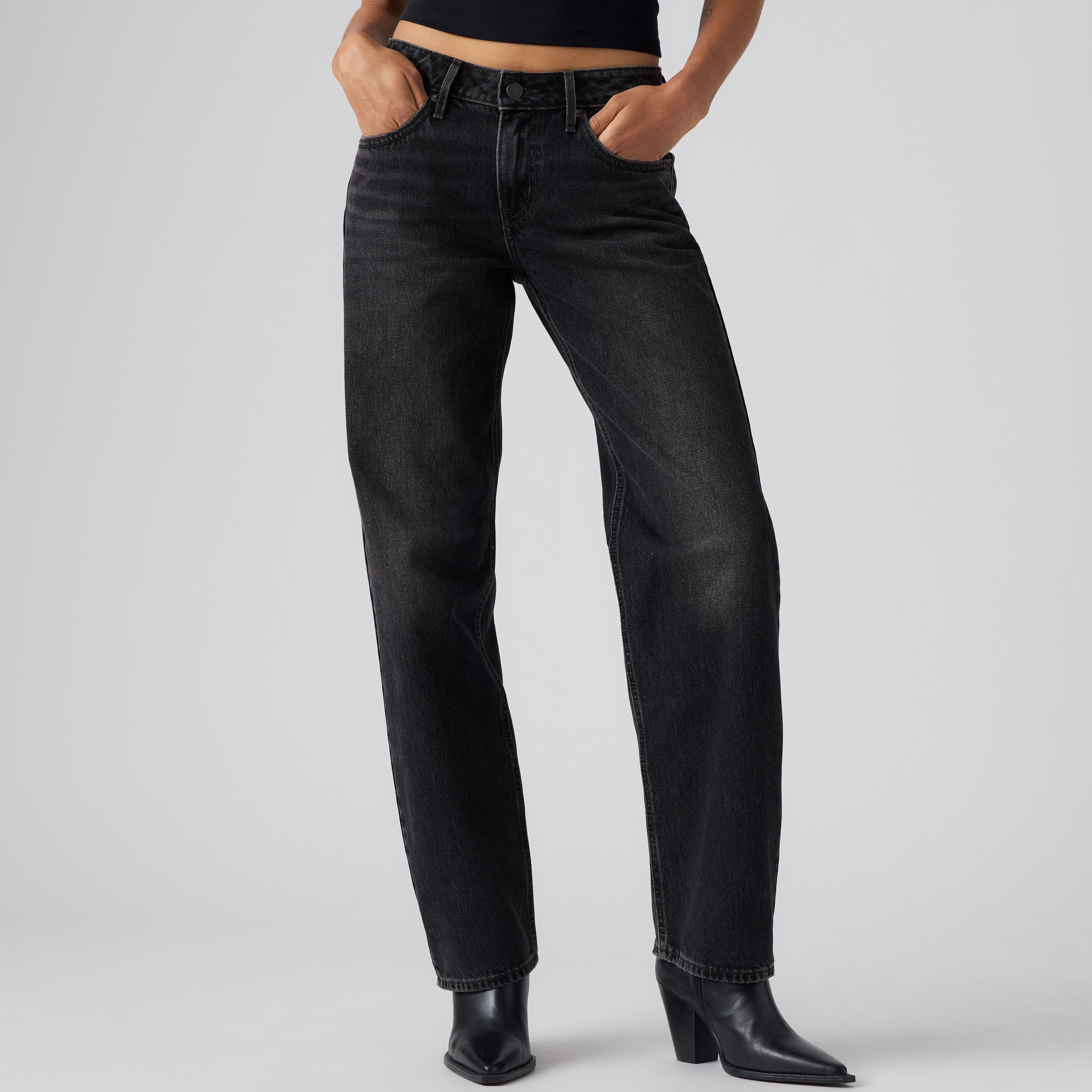 Low Straight Jeans 2