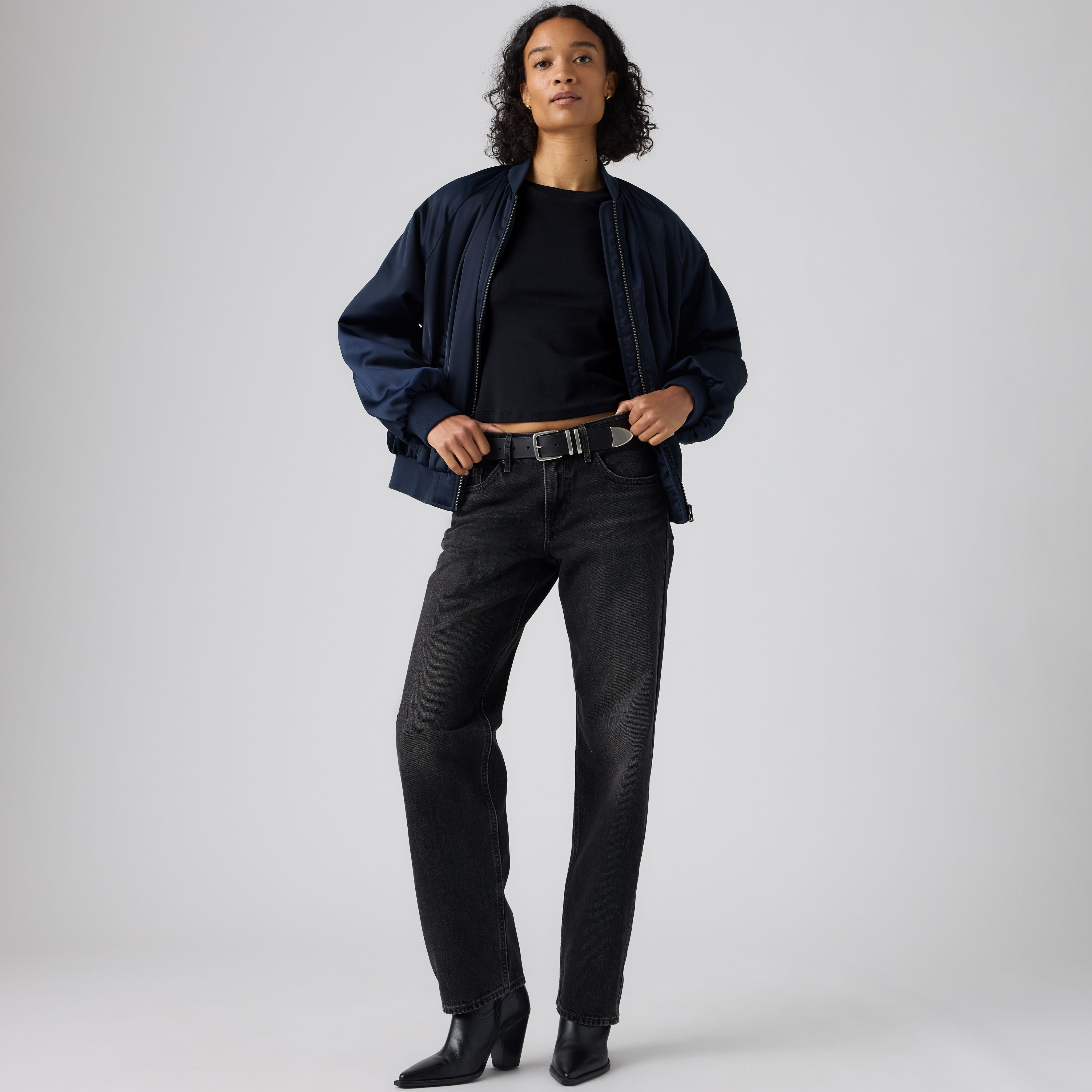Low Straight Jeans 1