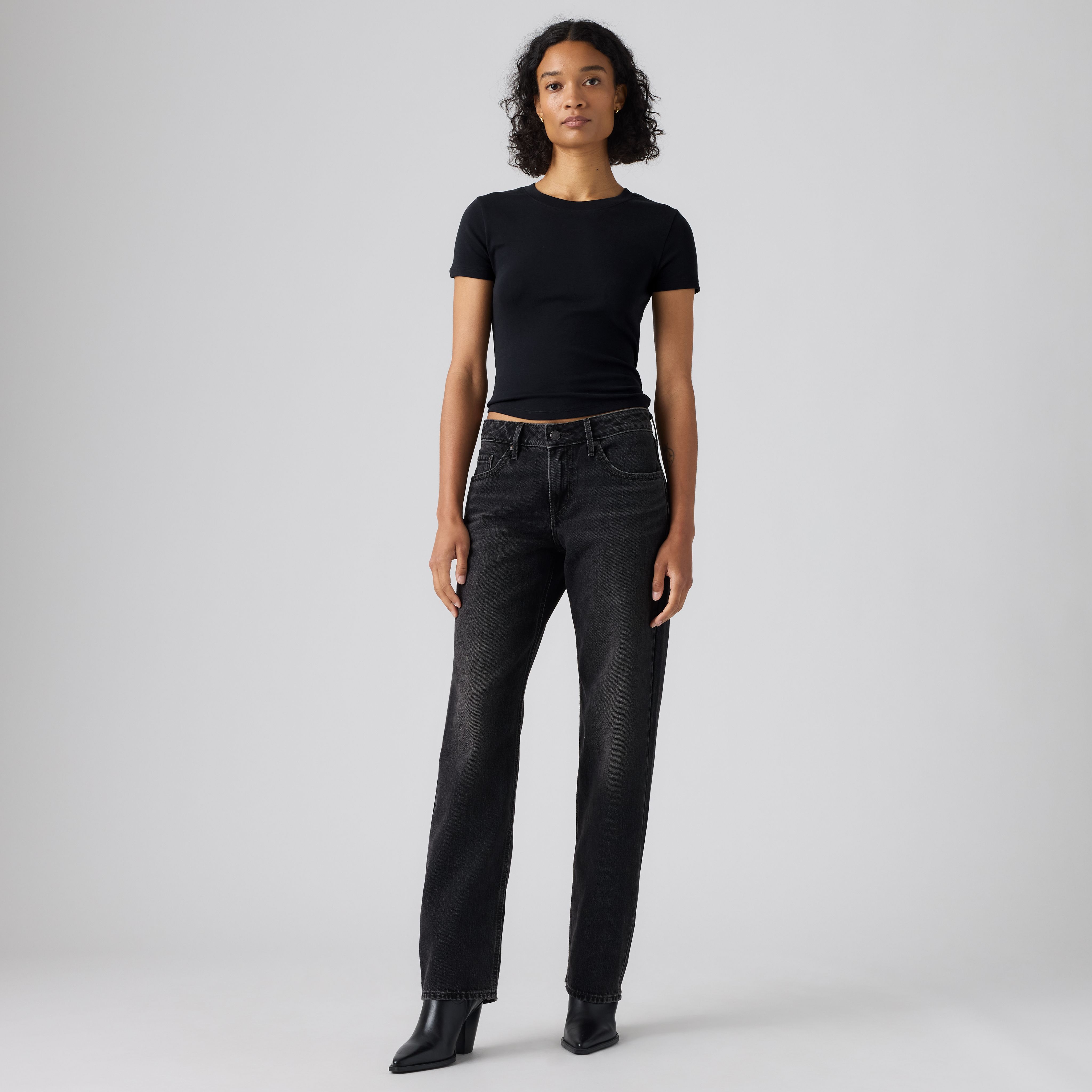 Low Straight Jeans 5