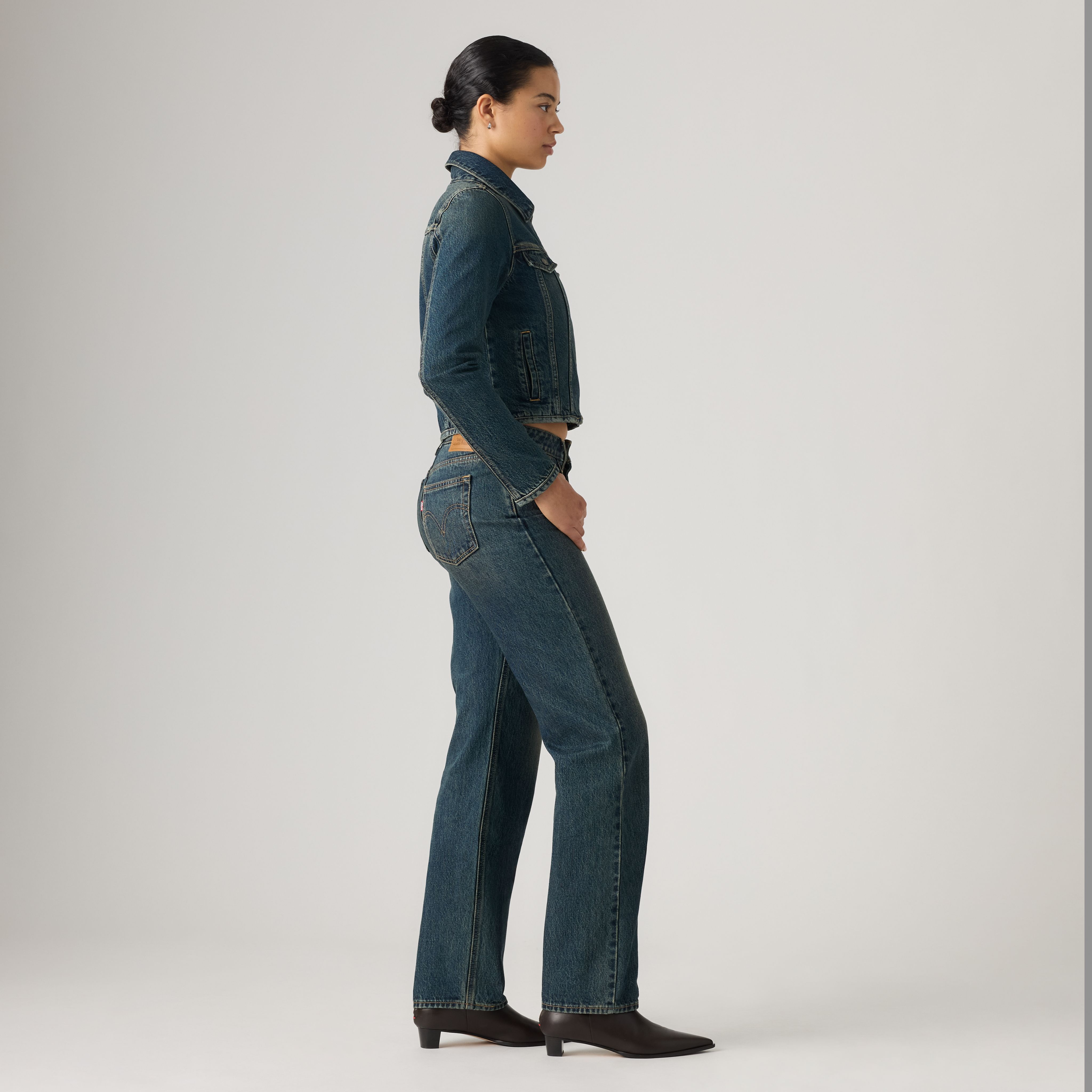 Low Straight Jeans 4