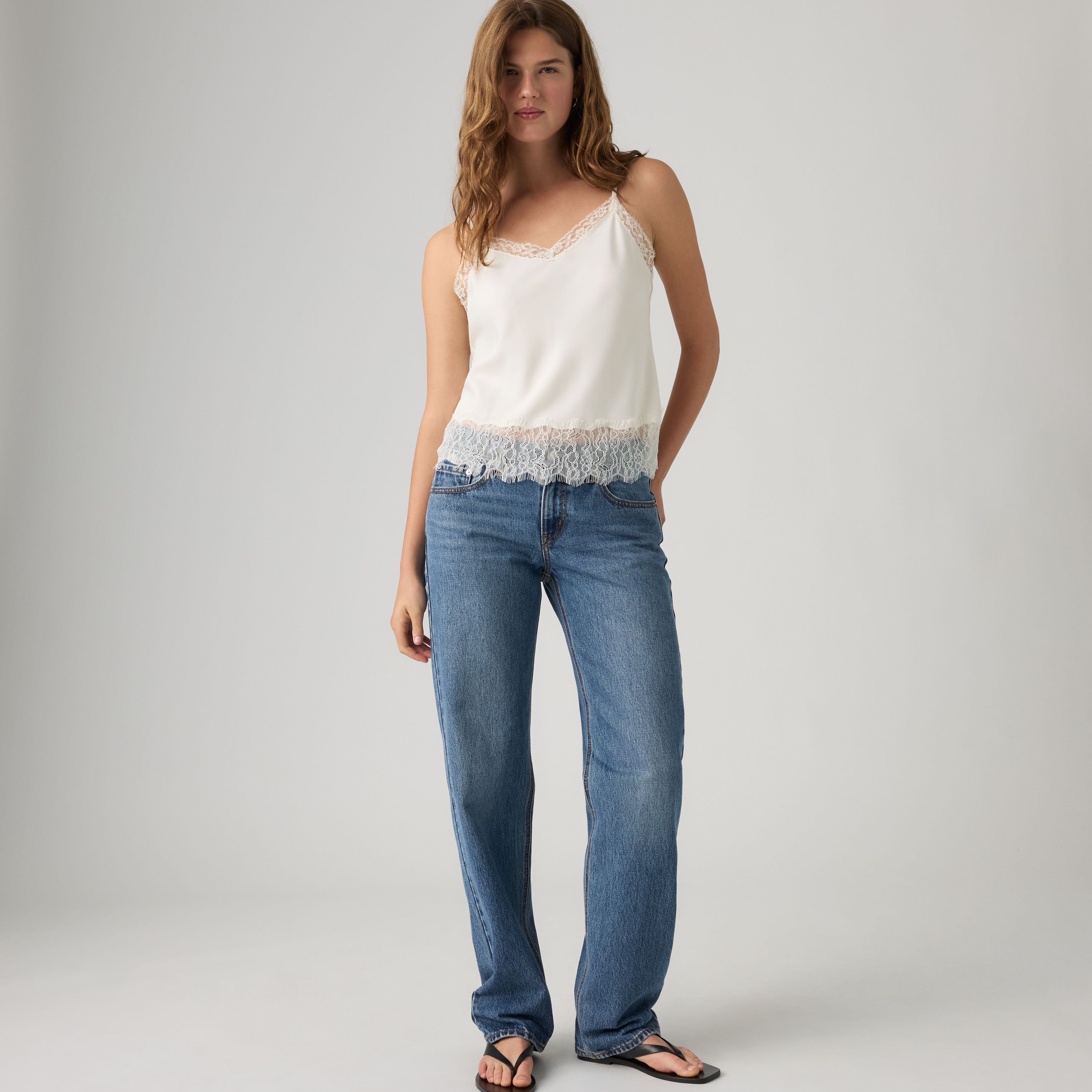 Low Straight Jeans 1