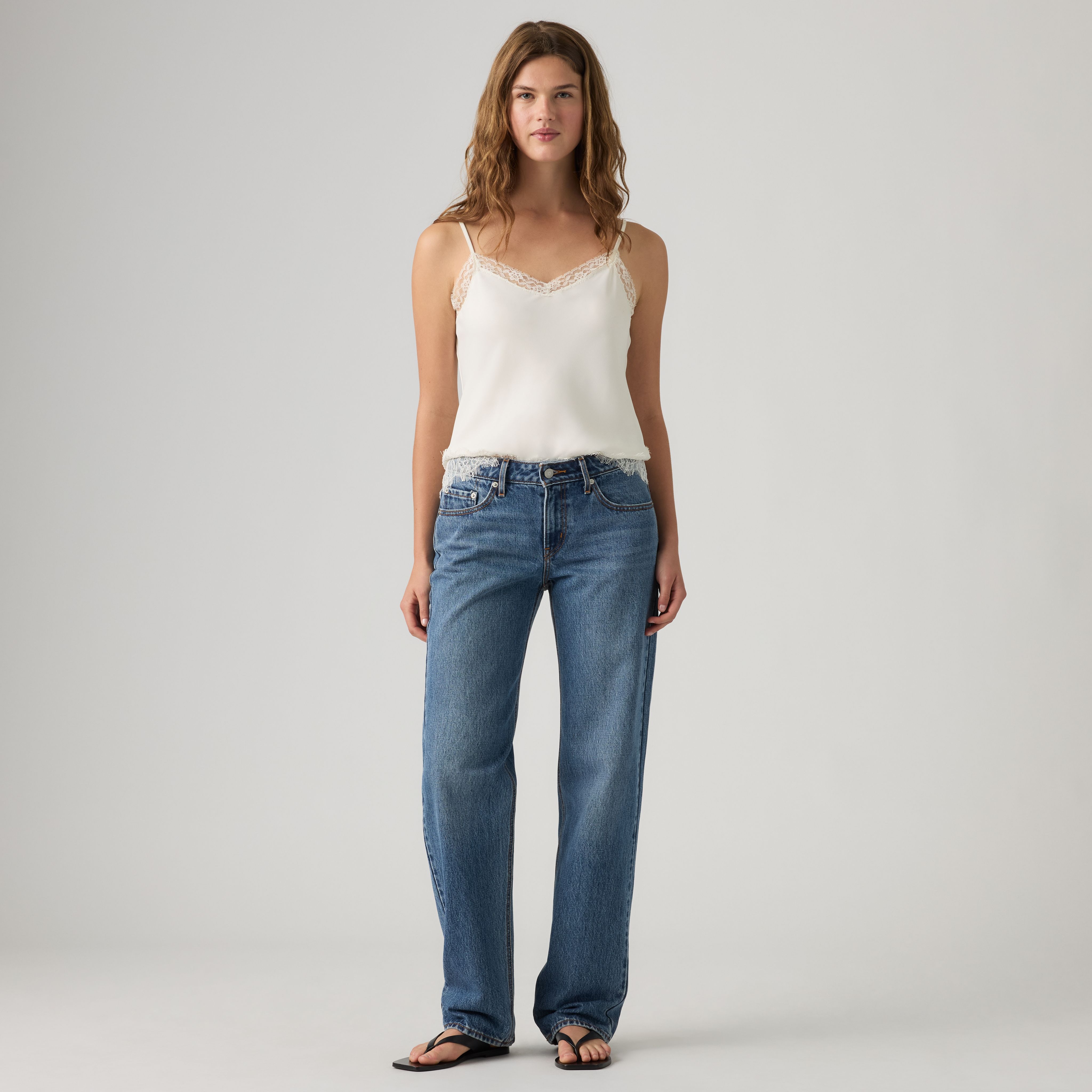 Low Straight Jeans 5