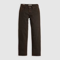 Low Straight Women's Jeans — Over A Cup - Brown 6