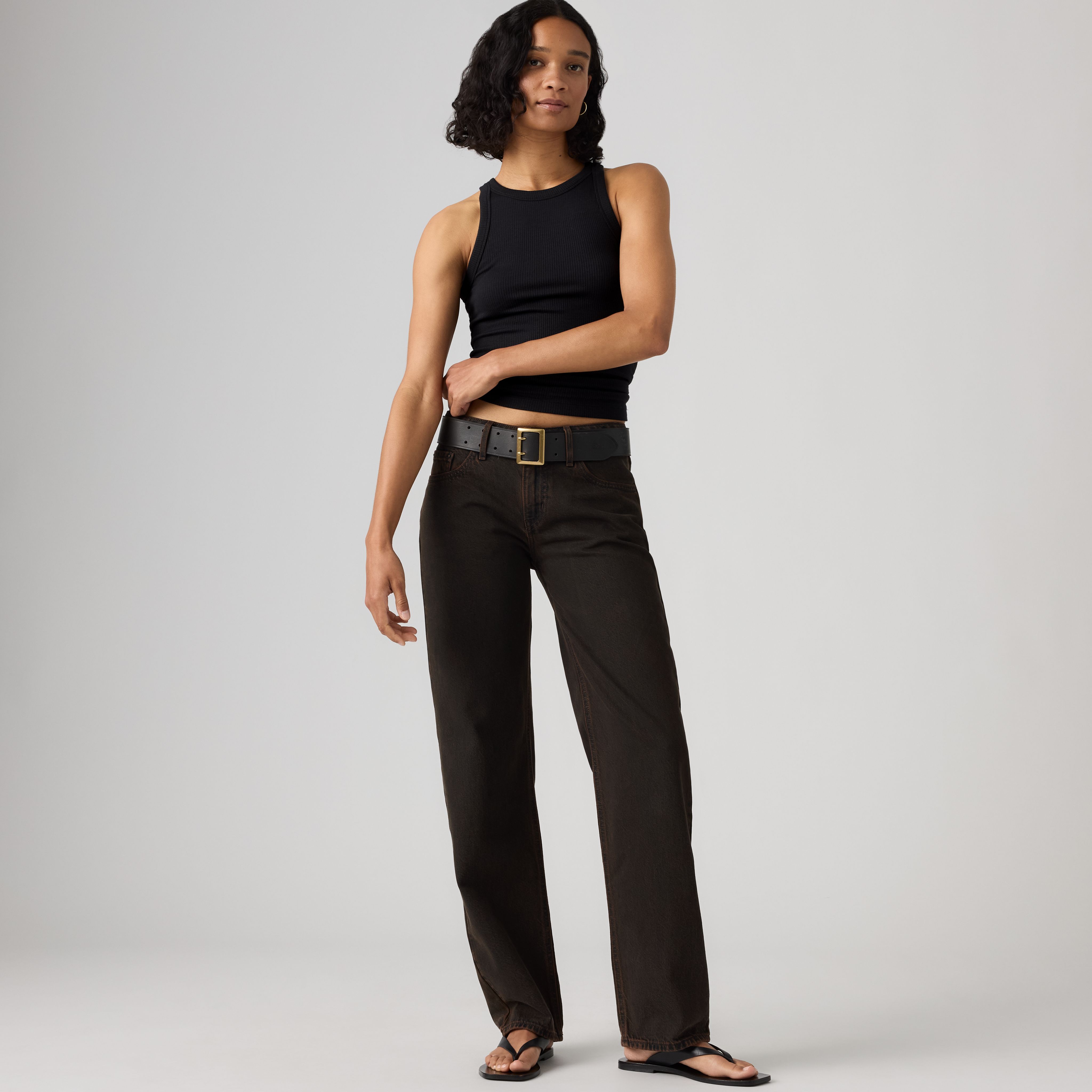 Low Straight Jeans 1