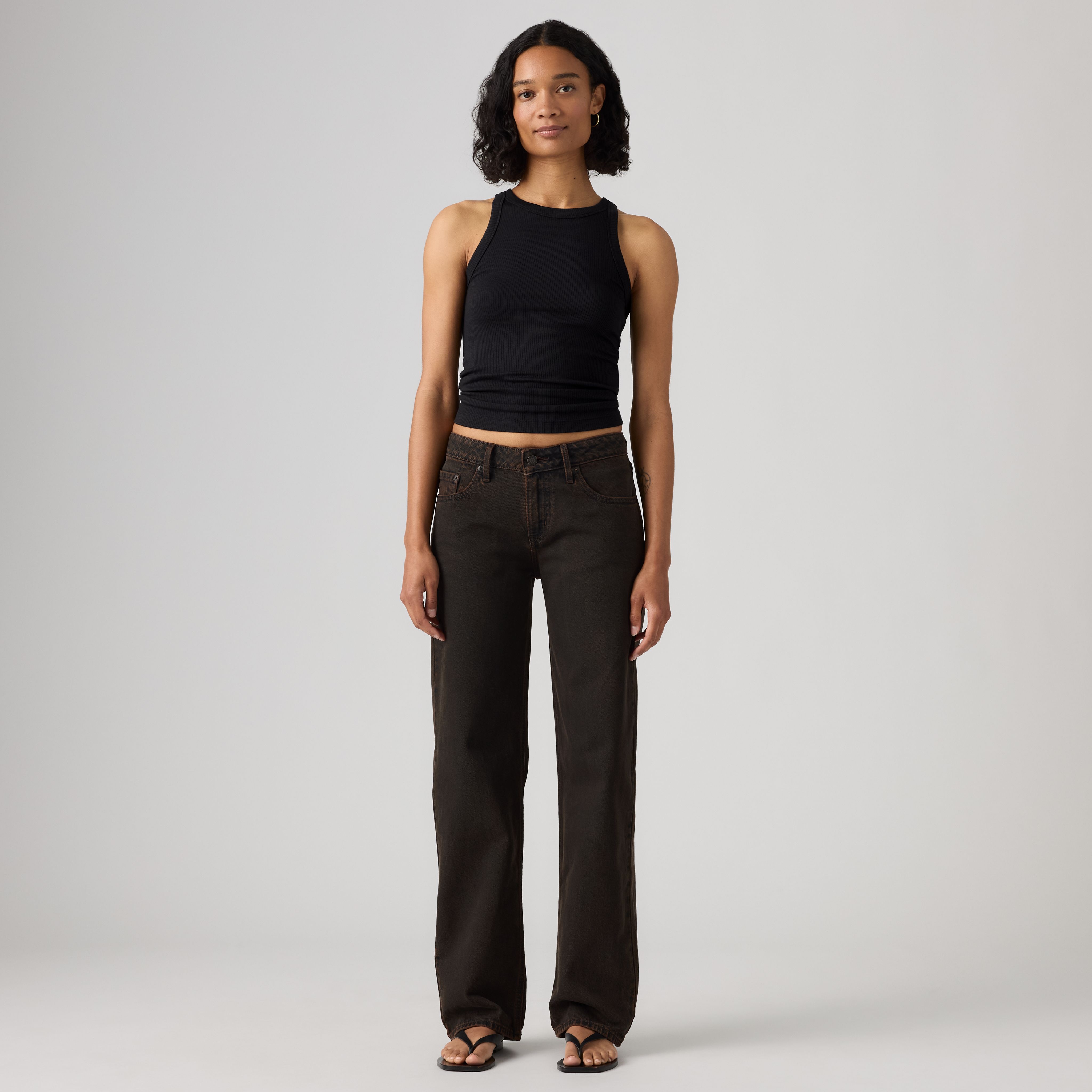 Low Straight Jeans 5