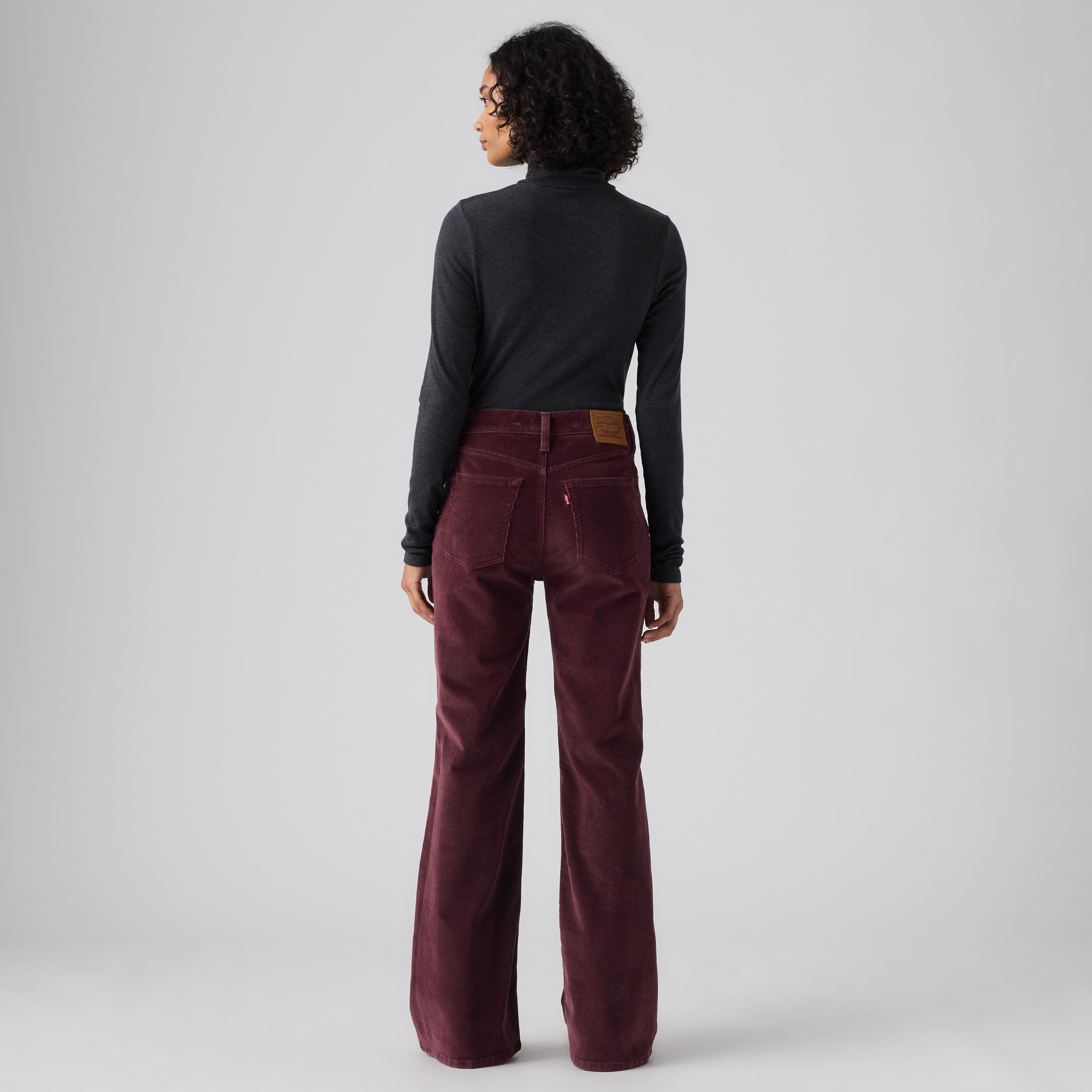 Corduroy Ribcage Flare Jeans 3