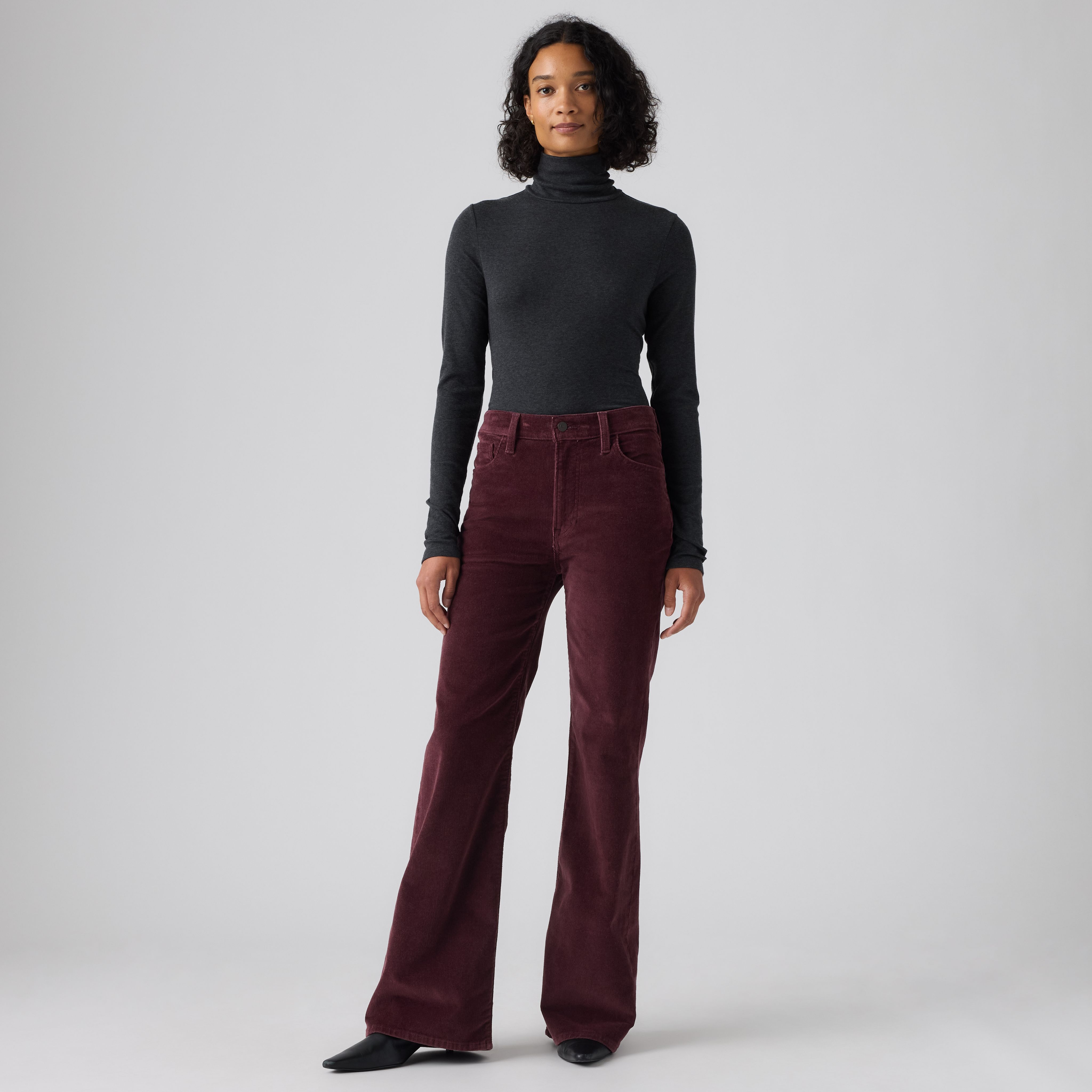 Corduroy Ribcage Flare Jeans 5