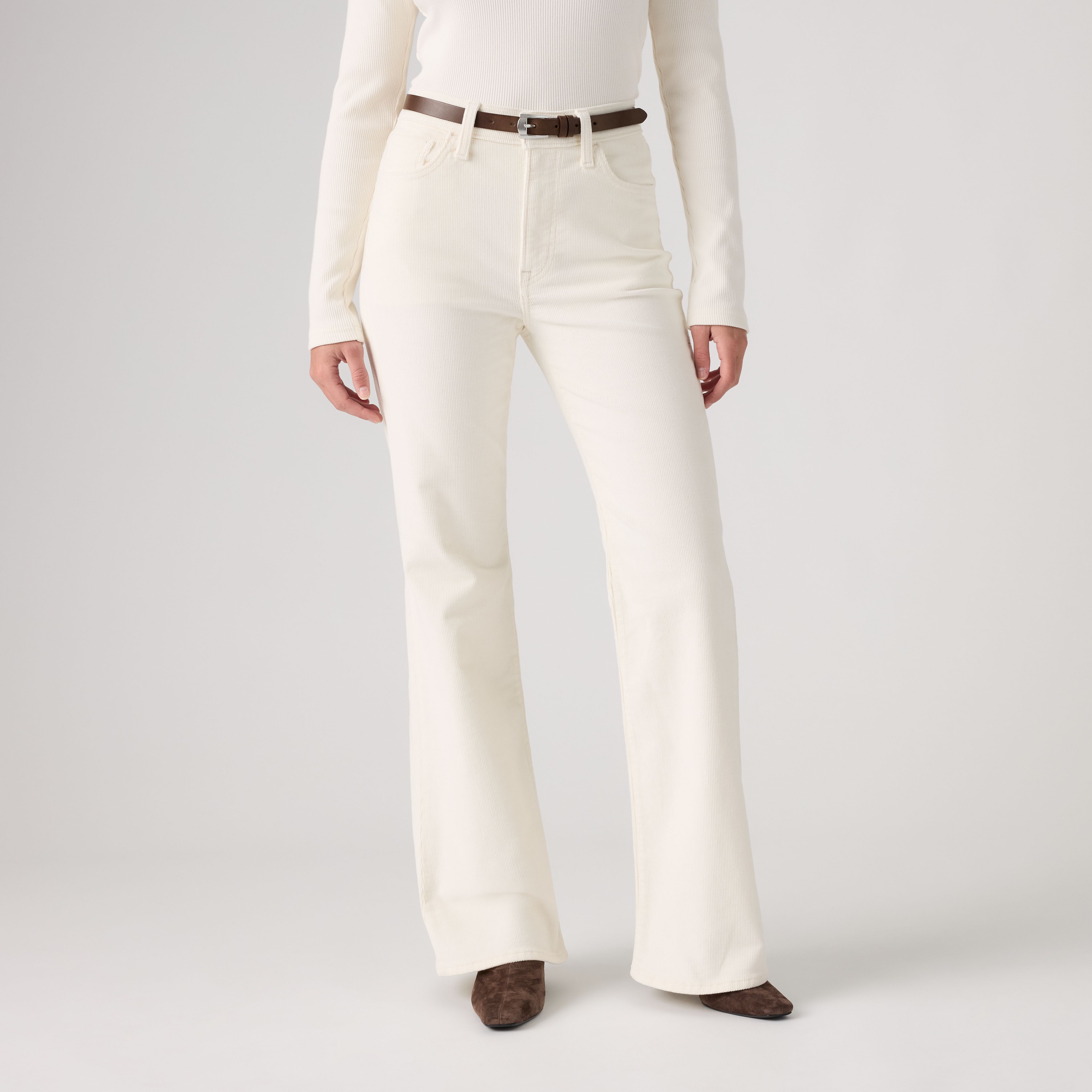 Corduroy Ribcage Flare Jeans 2