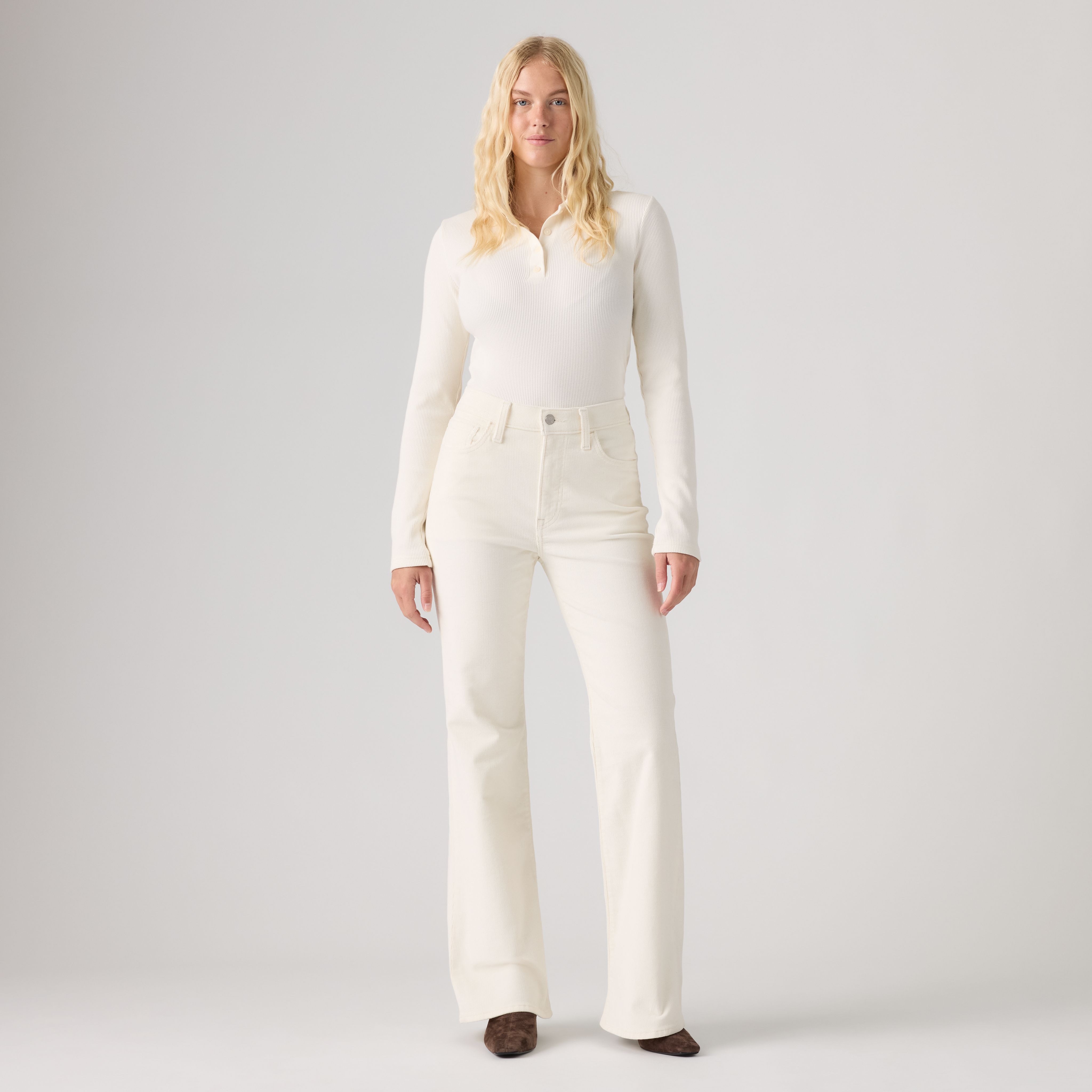 Corduroy Ribcage Flare Jeans 5
