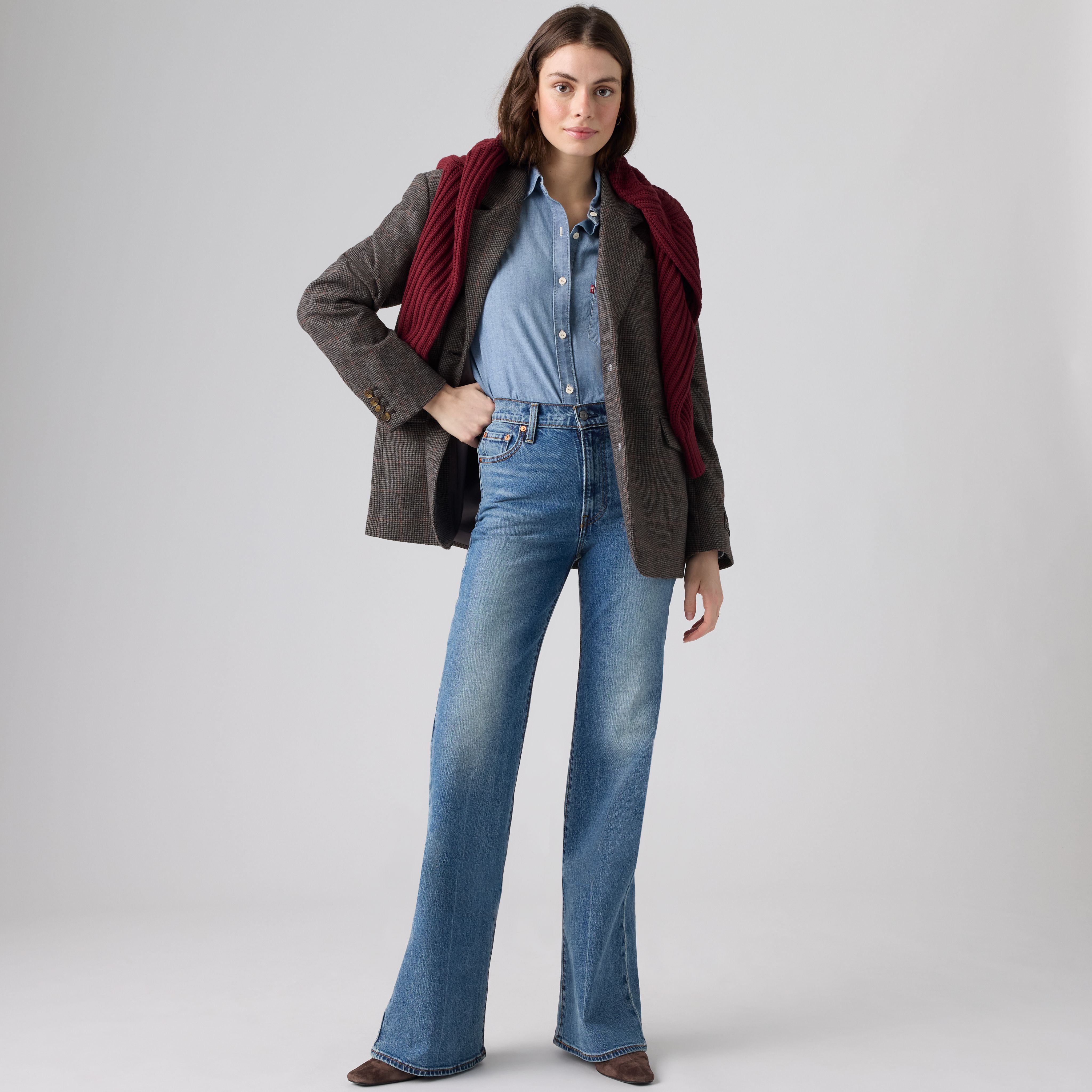 Ribcage Flare Jeans 1