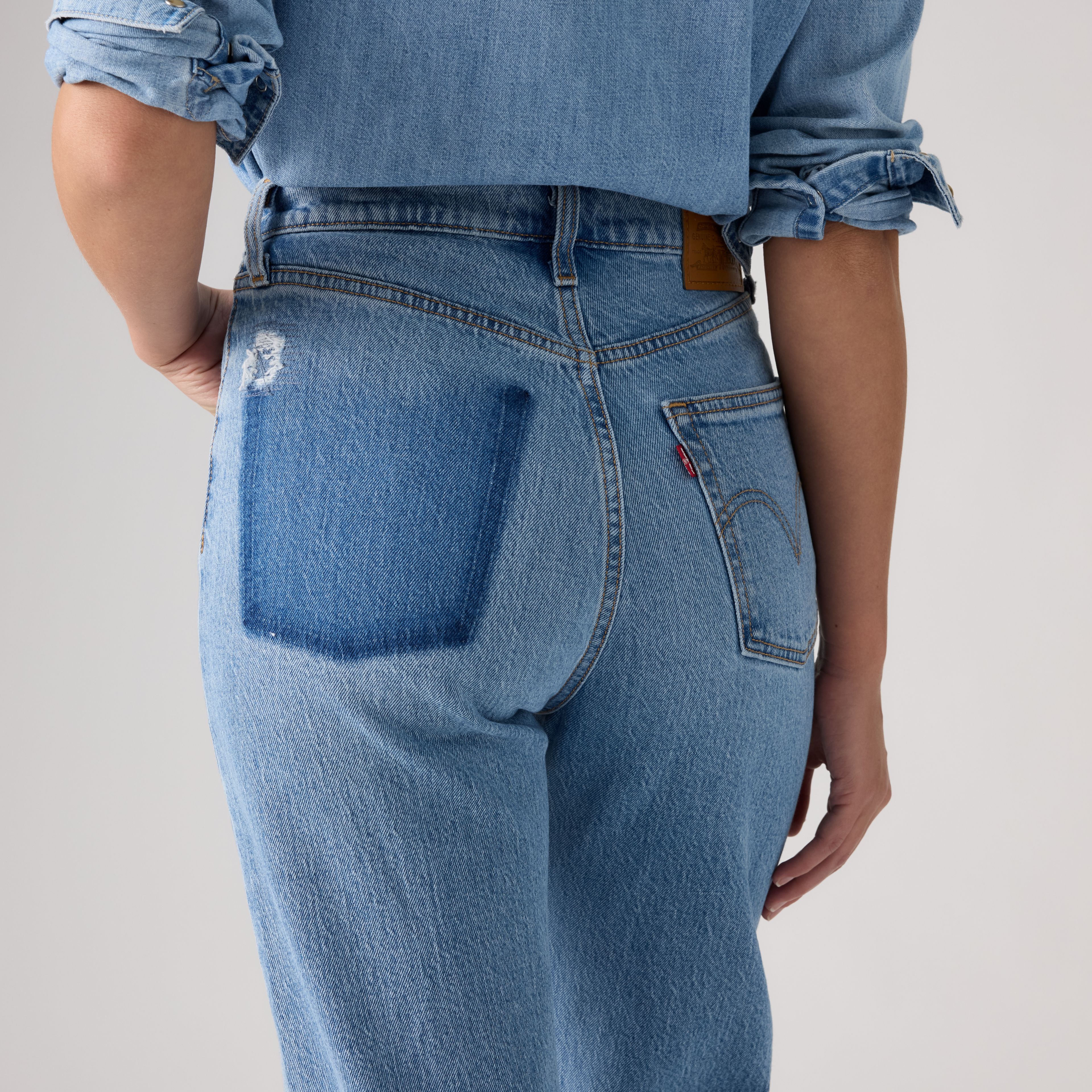 Ribcage Straight Full Length Recrafted Women's Jeans