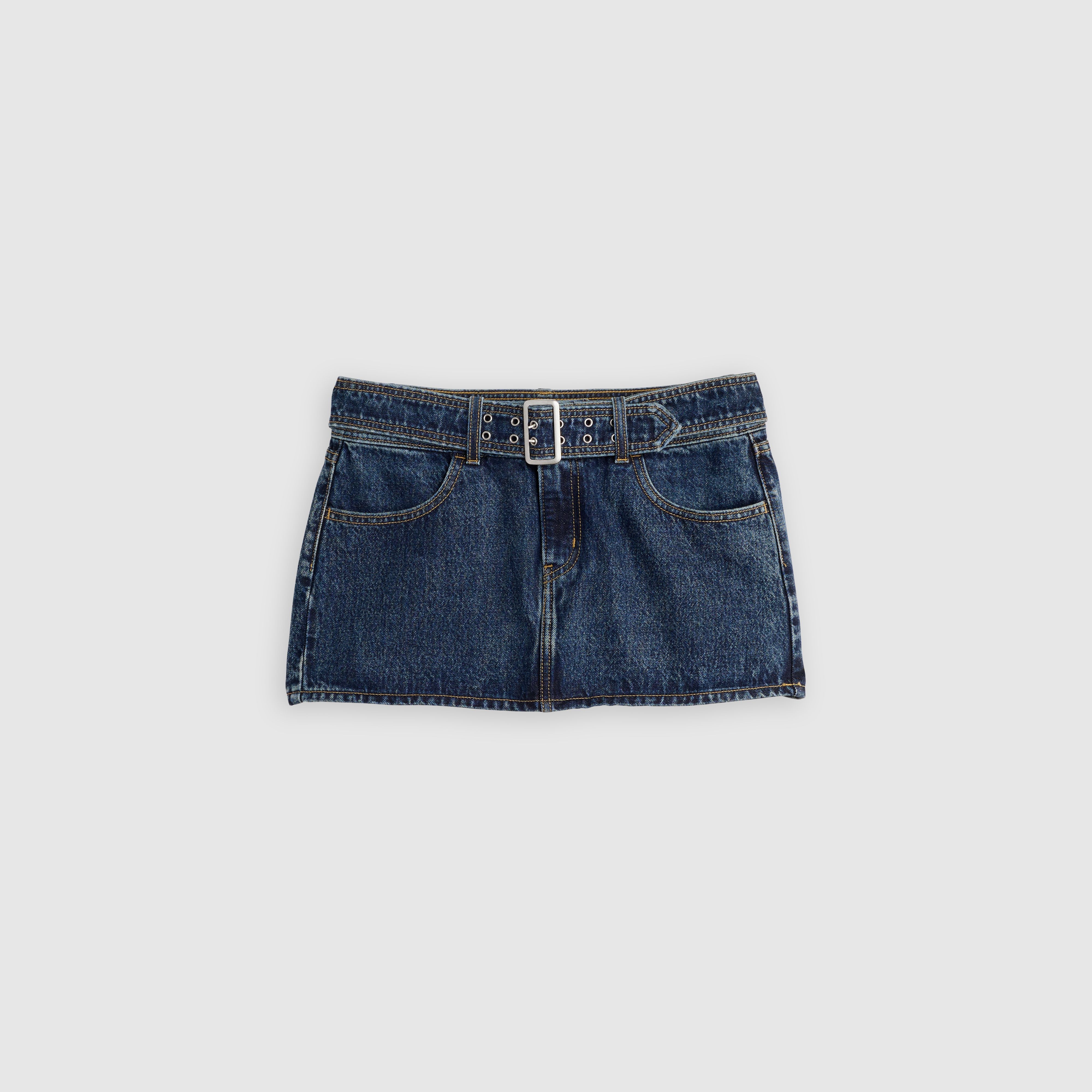 Belted Mini Skirt 6