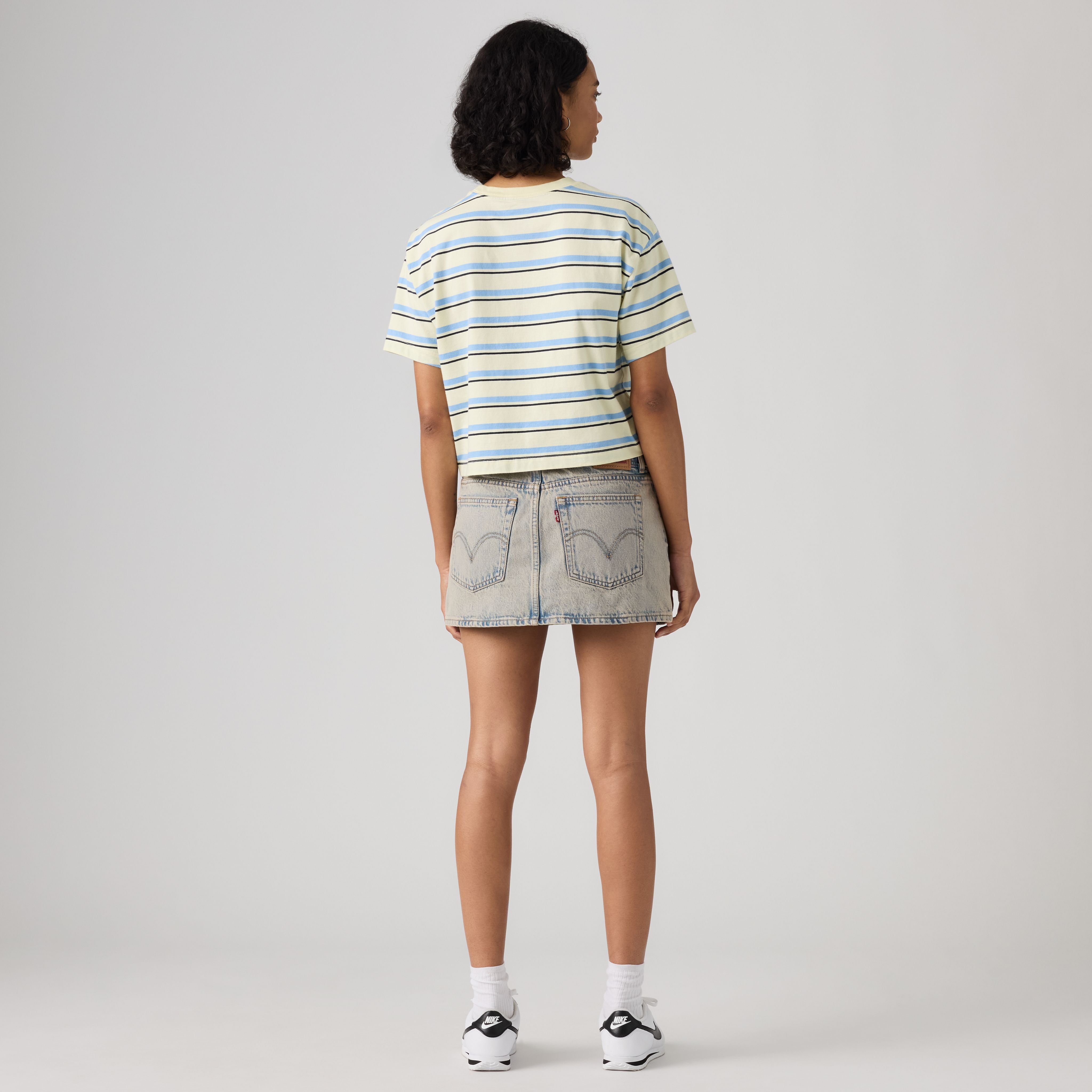 Mini jupe avec ceinture 3