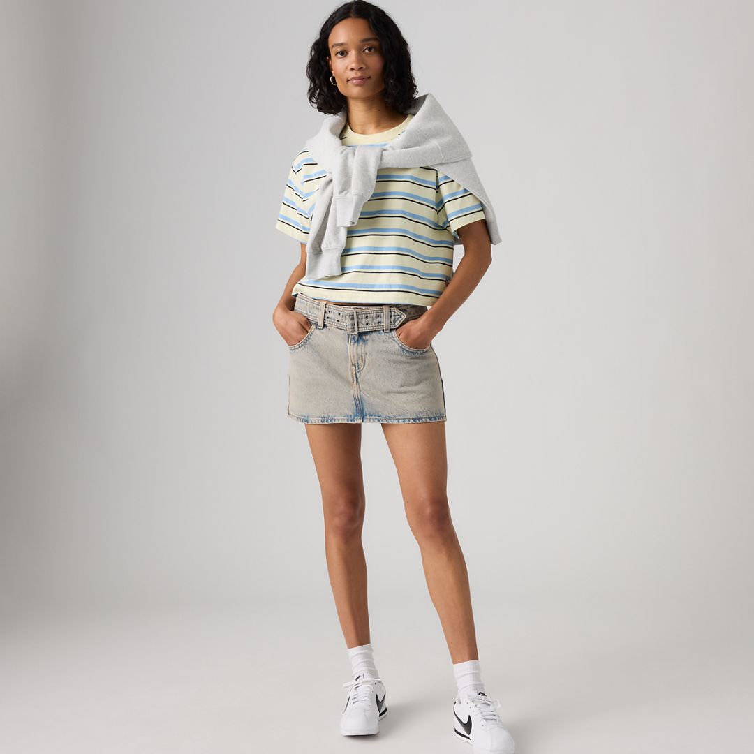 Levi's Belted Mini Skirt - Women's 34