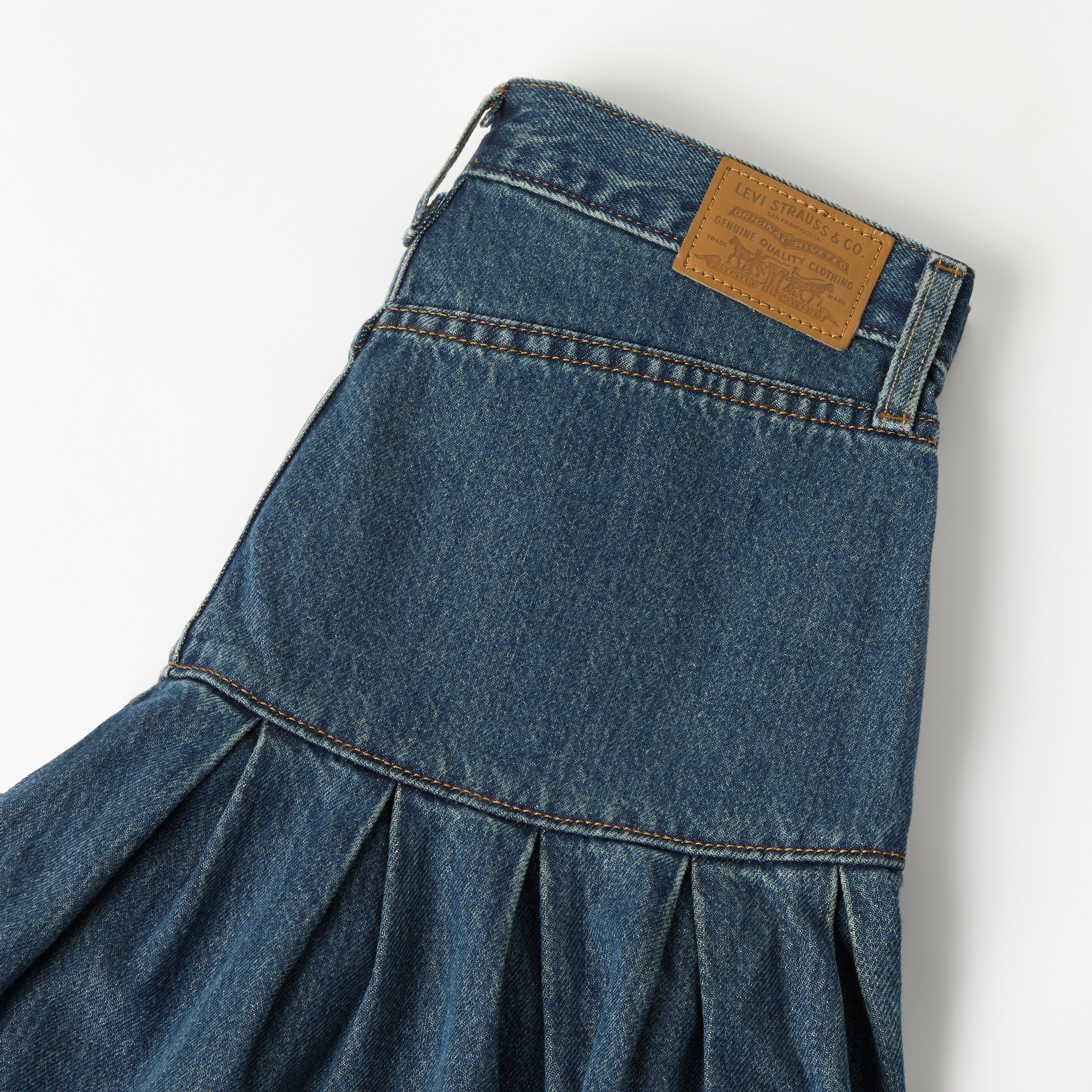 Yoked Pleated Skirt 7