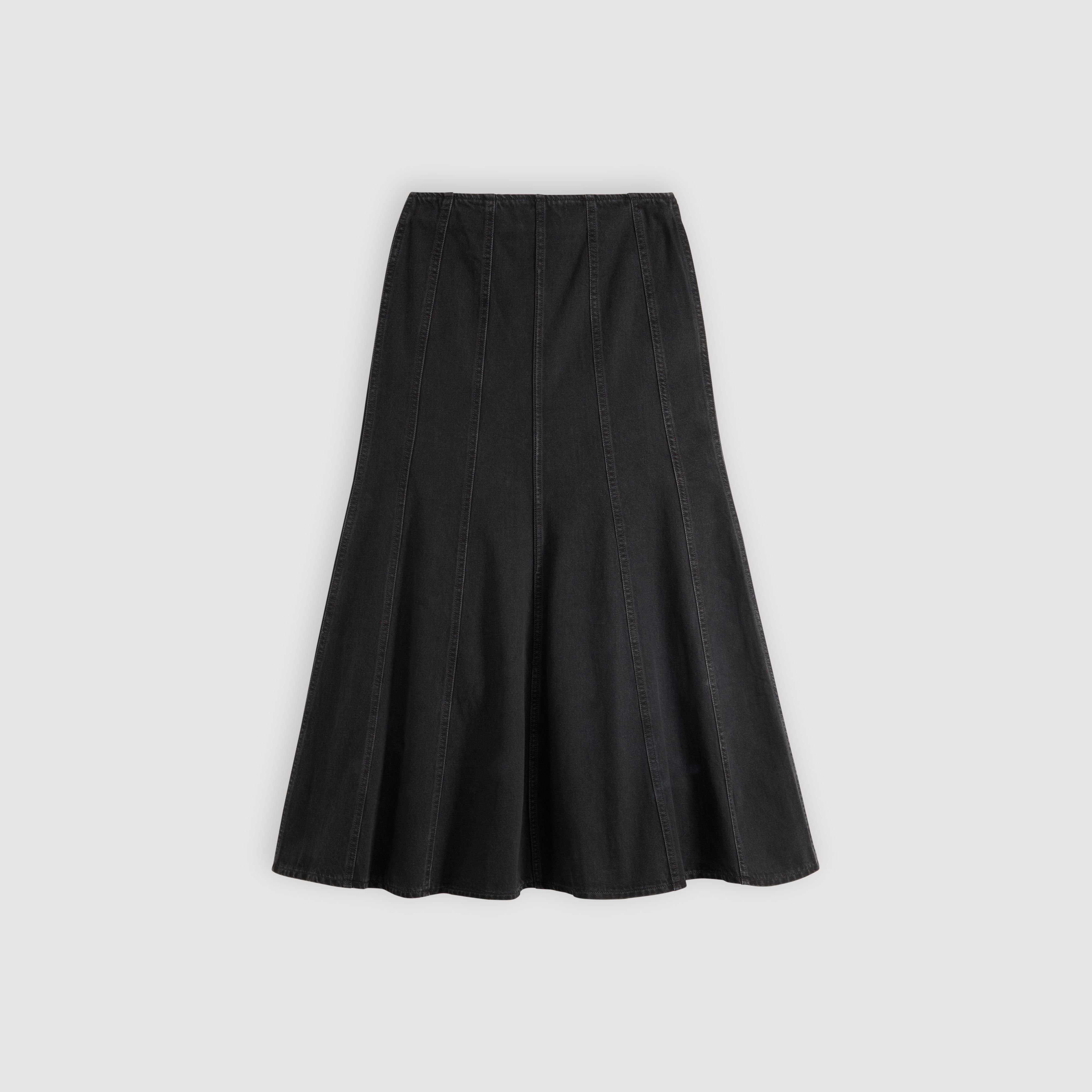 Seamed Flare Skirt 6