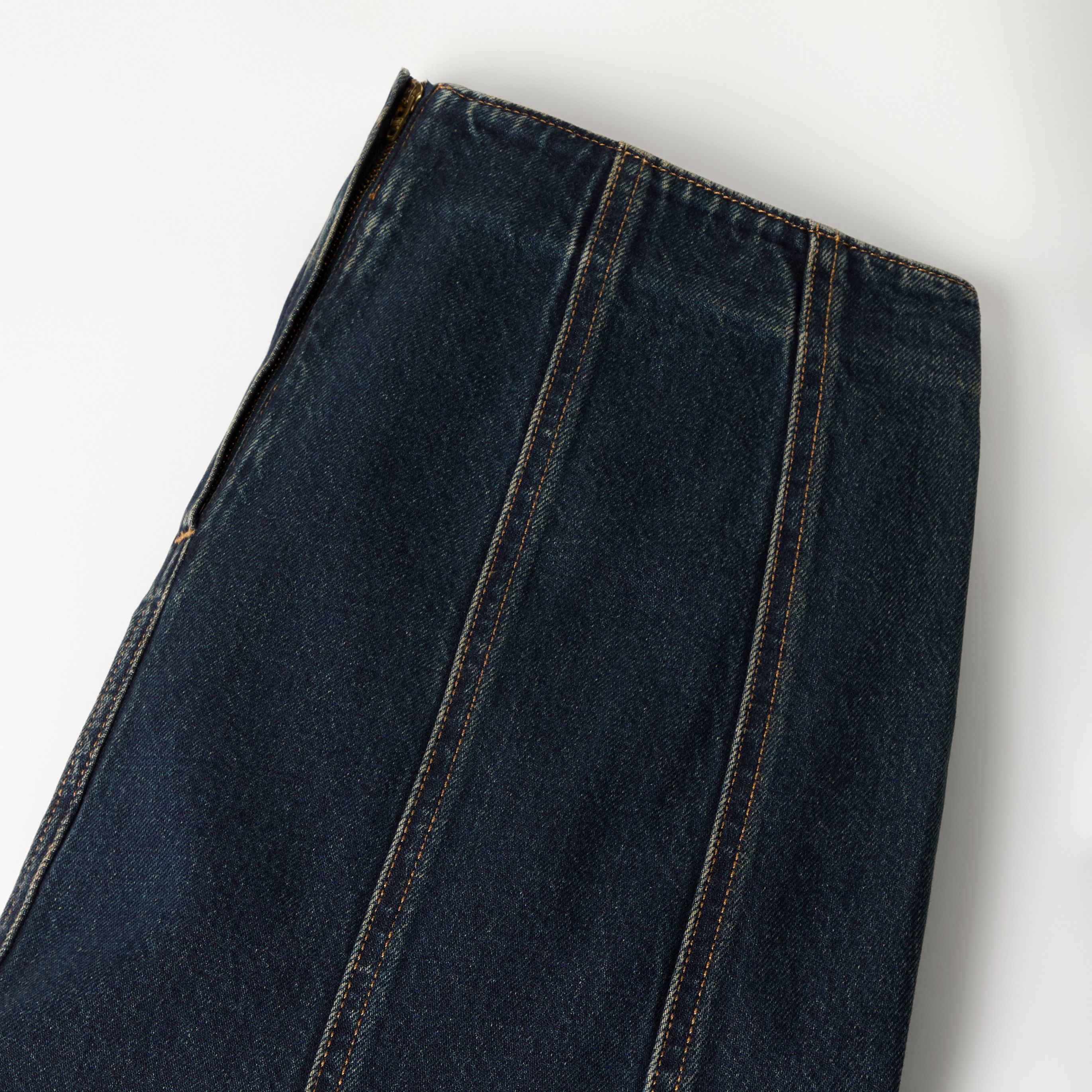 Seamed Flare Skirt 7