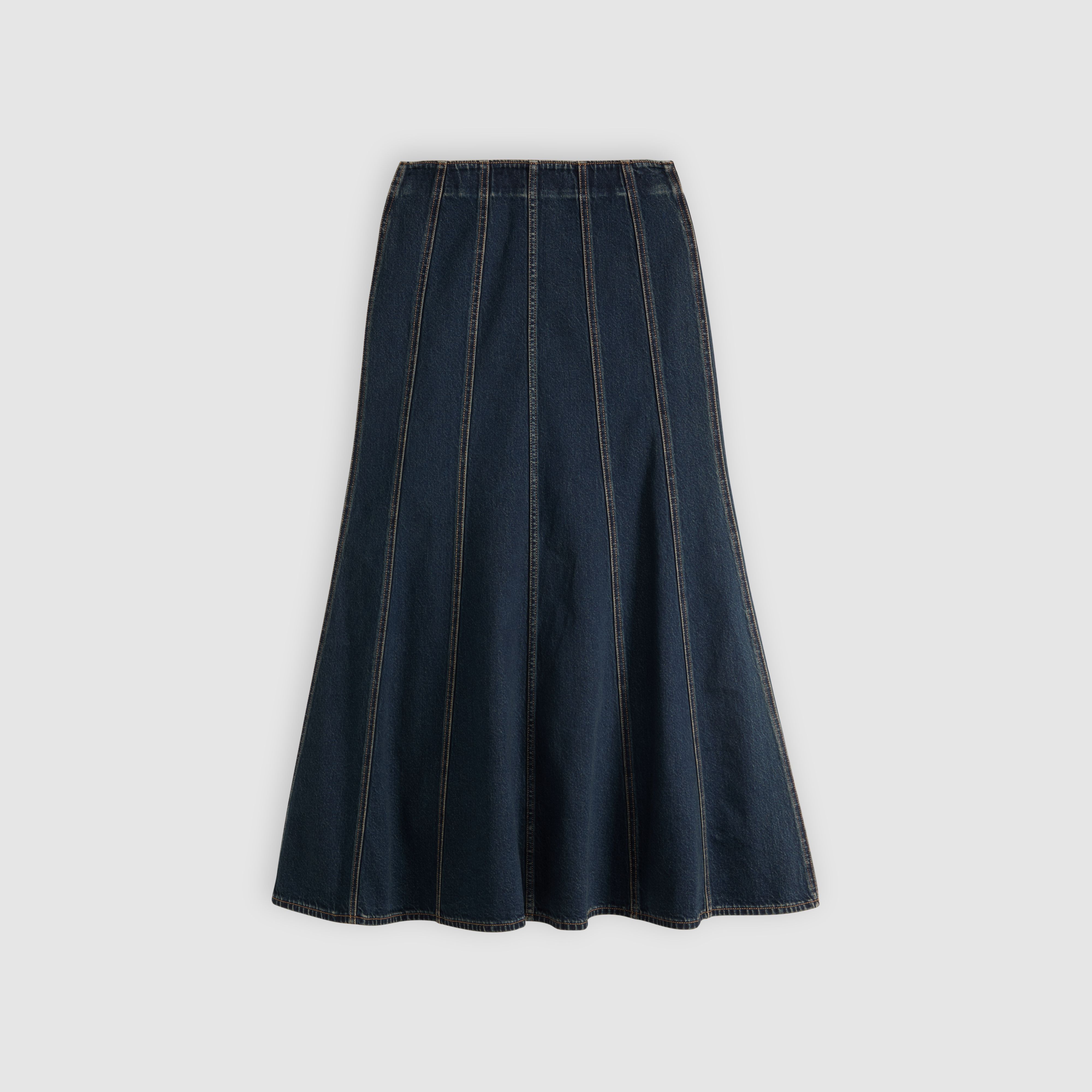 Seamed Flare Skirt 6
