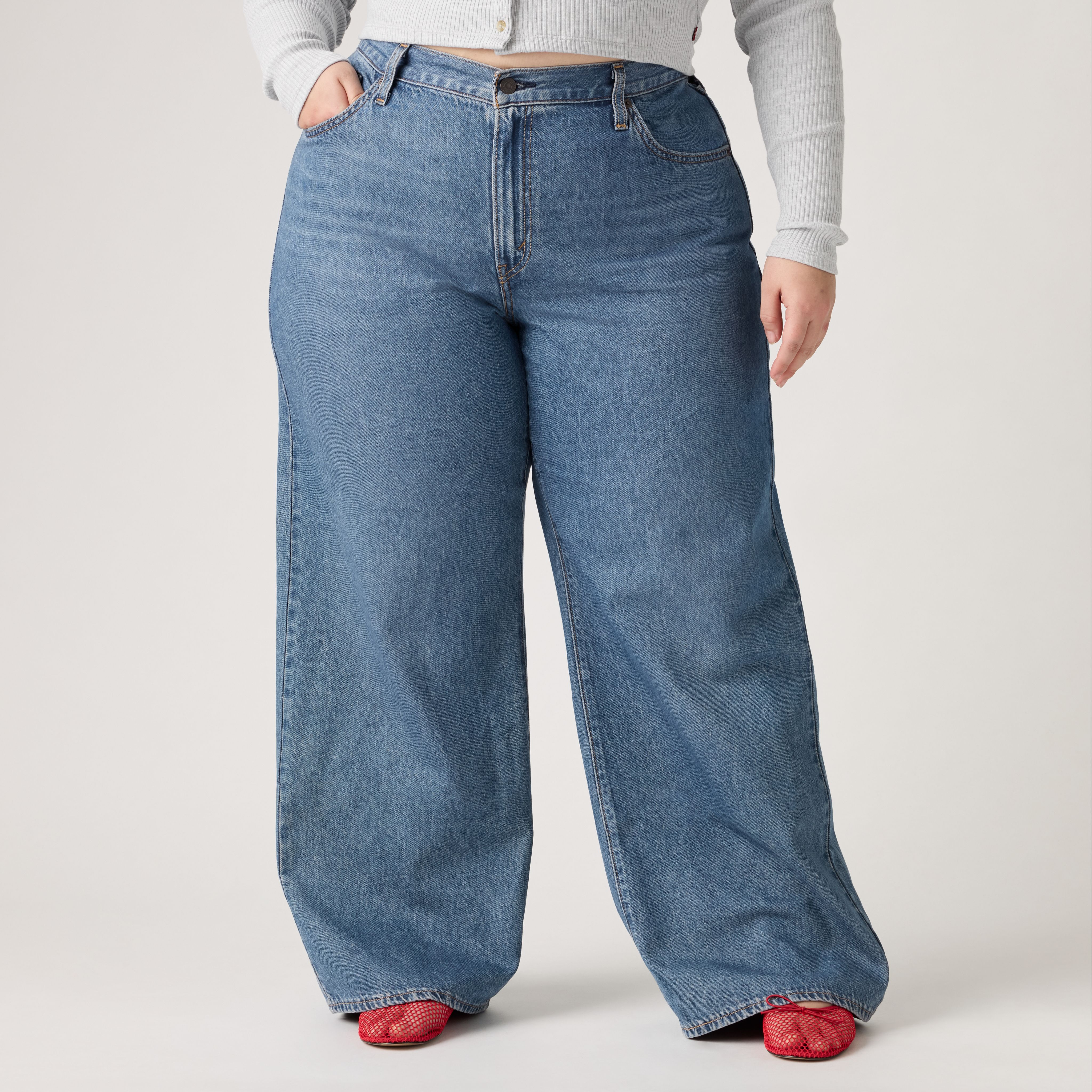 Cinch Baggy Lightweight Women's Jeans (Plus Size) 2