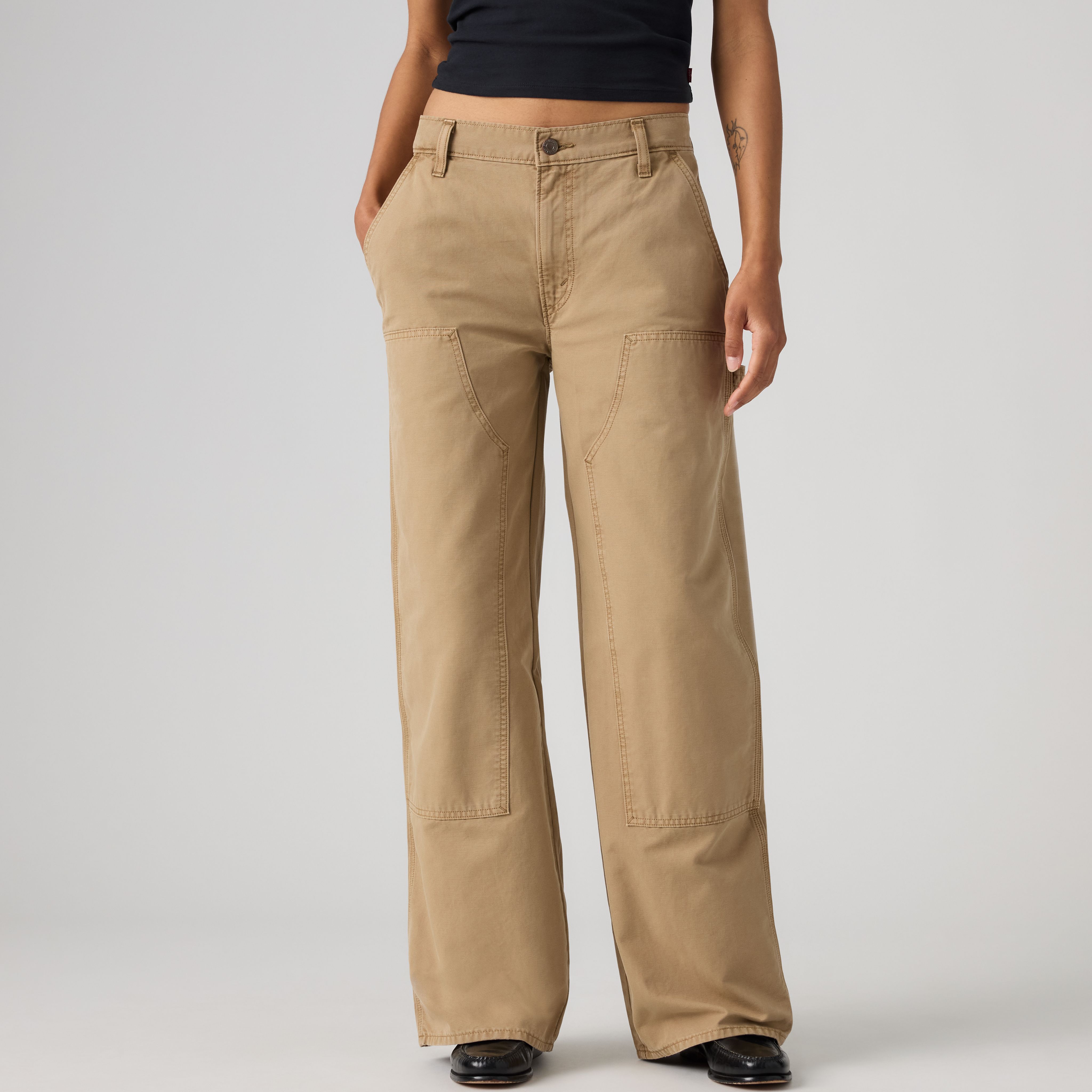 Workwear Loose Straight Pants 2