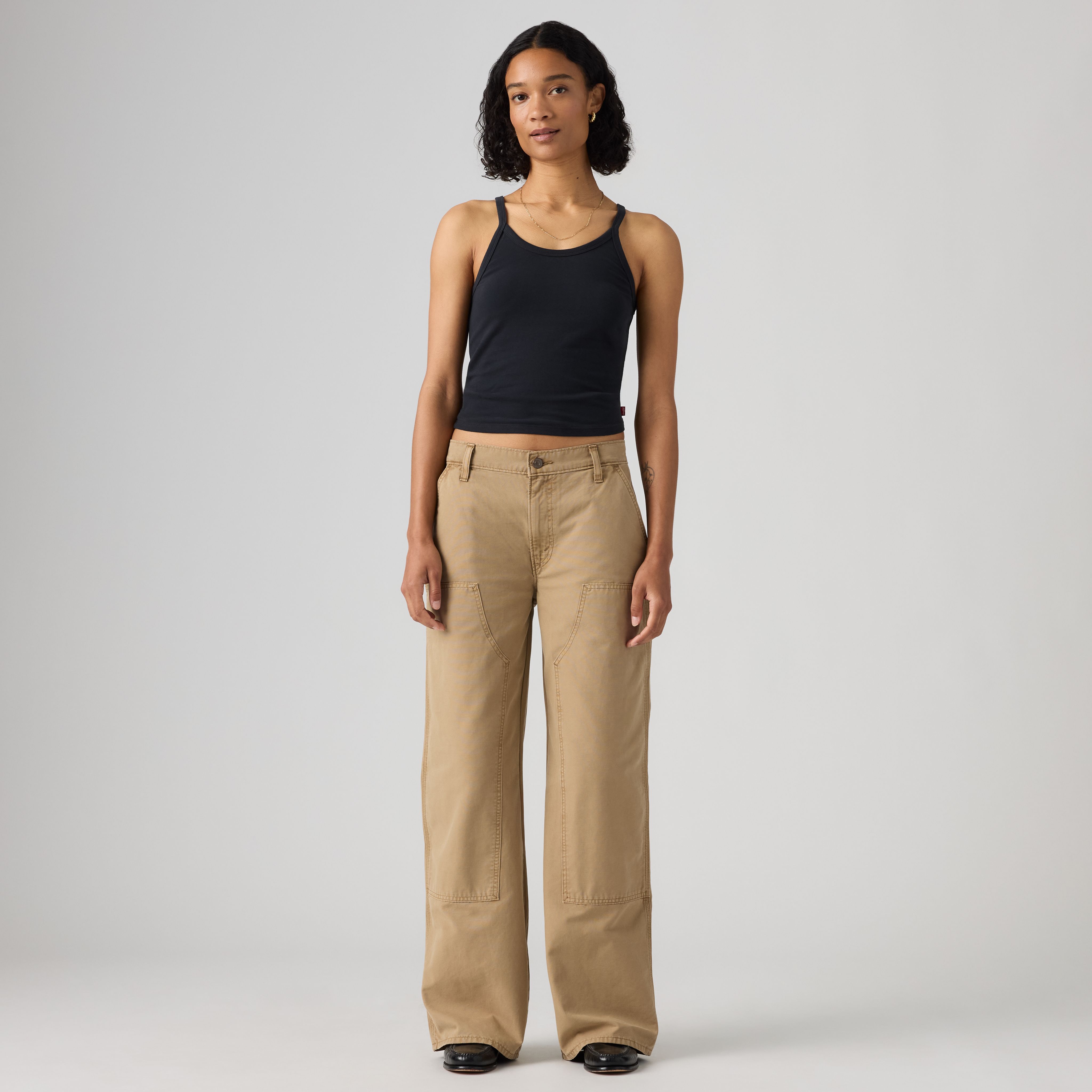 Workwear Loose Straight Pants 5