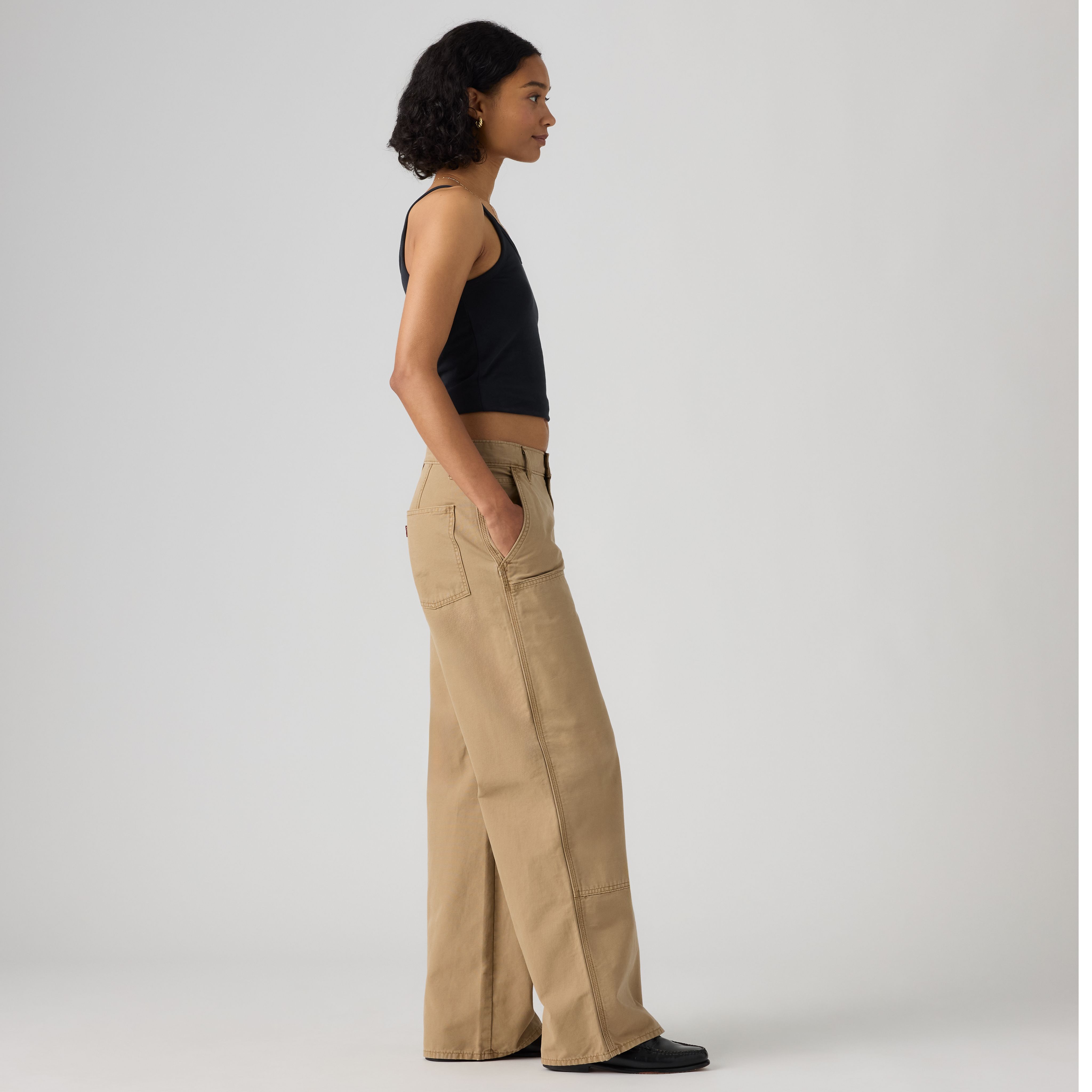 Workwear Loose Straight Pants 4